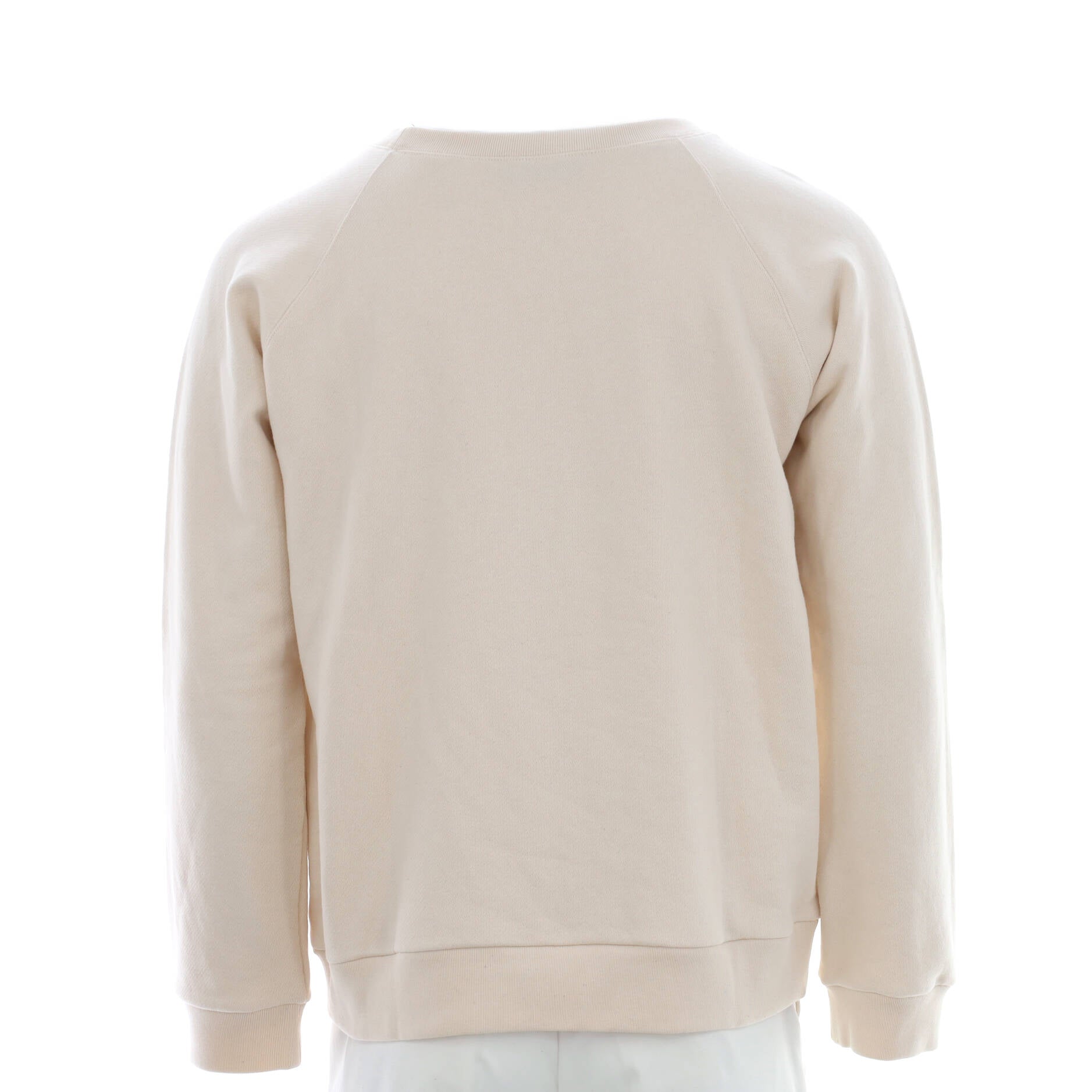Men's Logo Crewneck Sweater Cotton with Applique