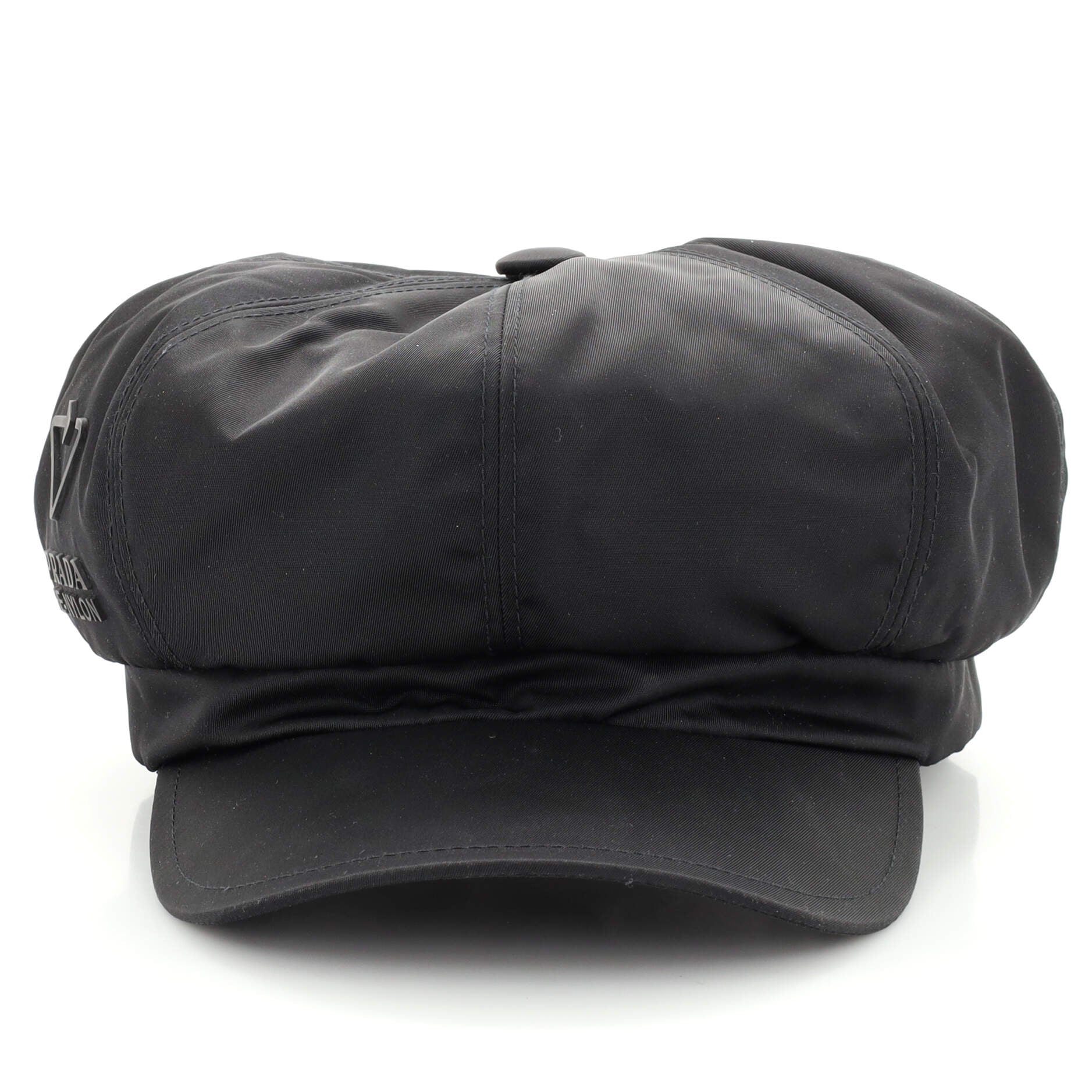 Triangle Logo Newsboy Cap Re-Nylon Medium