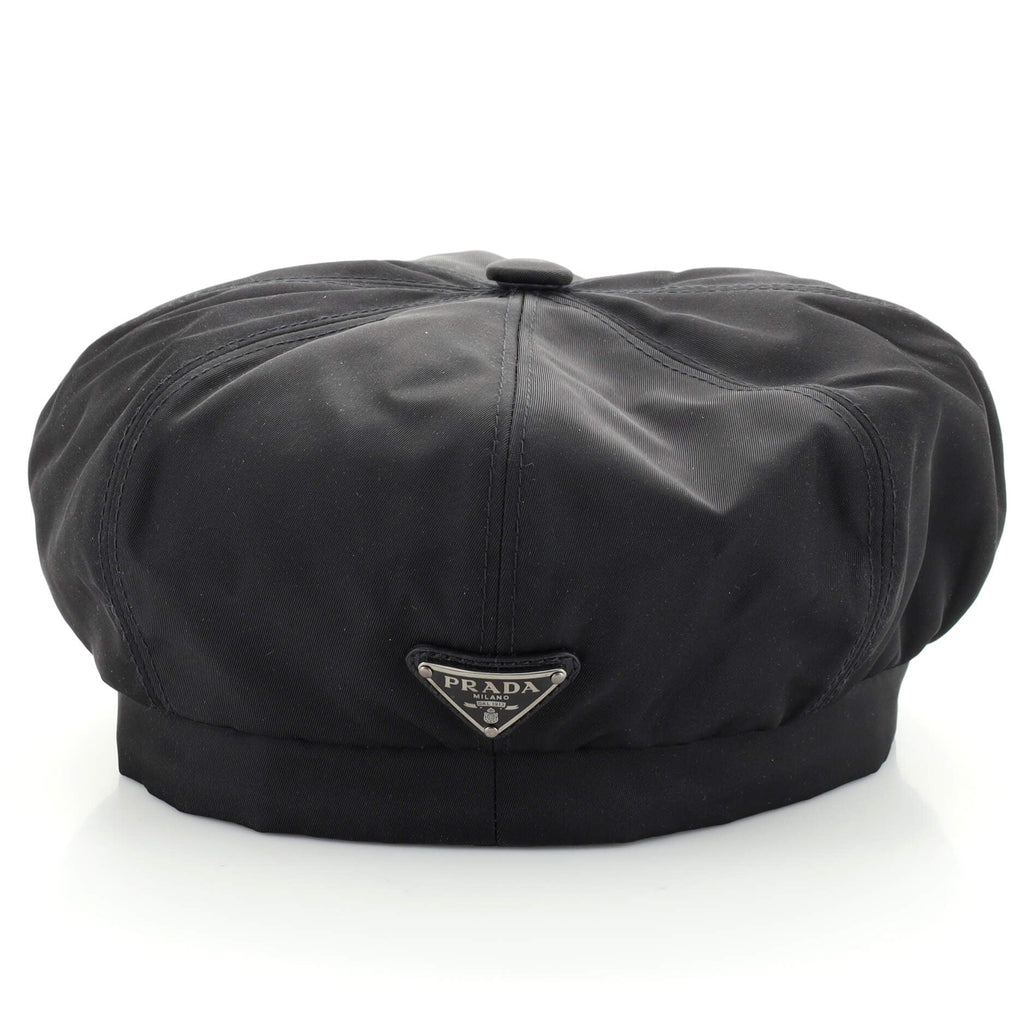 Triangle Logo Newsboy Cap Re-Nylon Medium