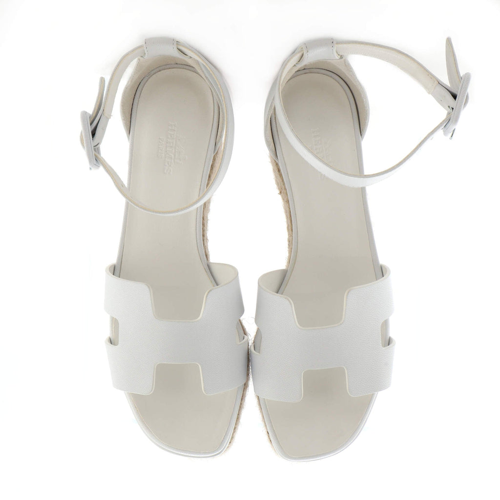 Women's Elda Wedge Espadrilles Leather