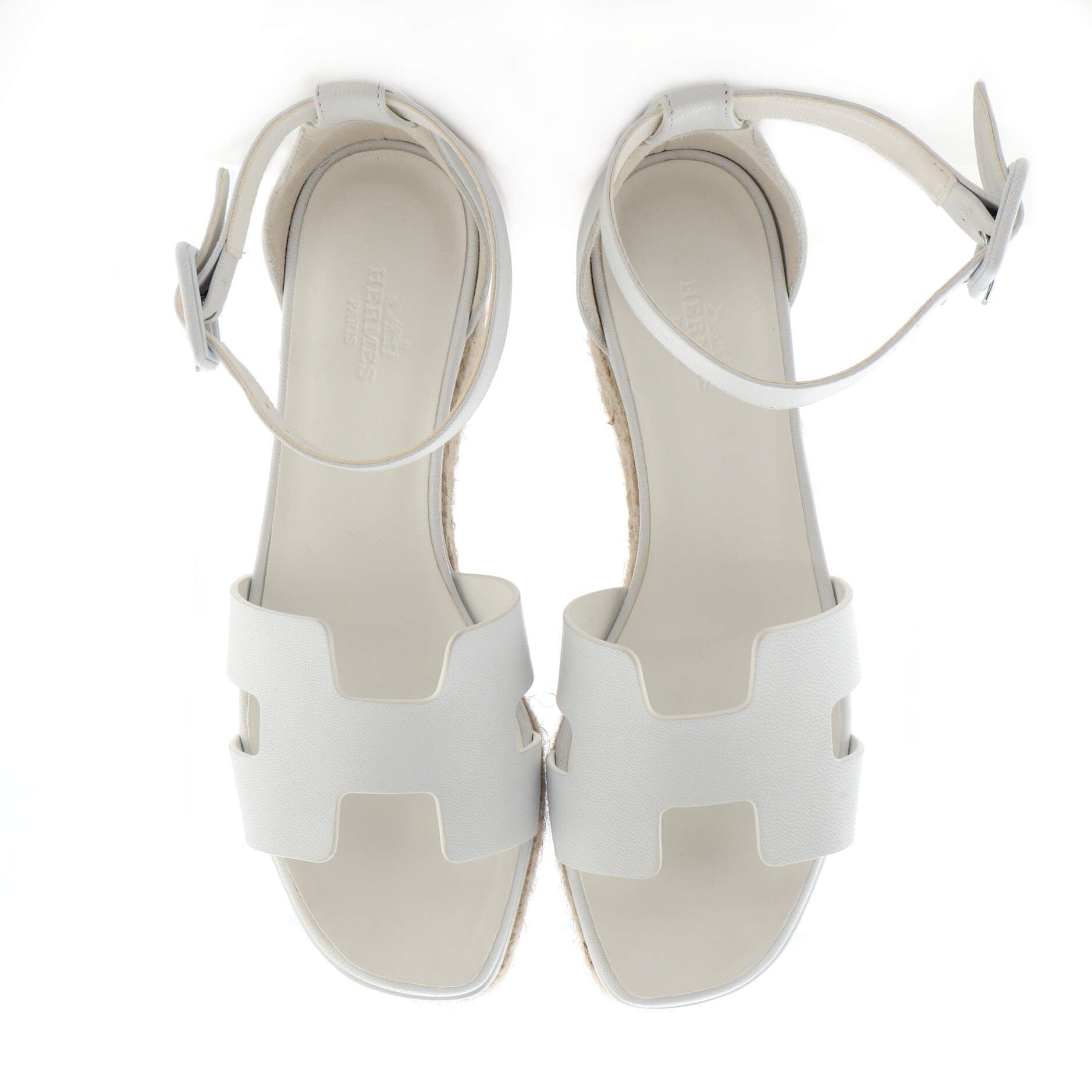 Women's Elda Wedge Espadrilles Leather