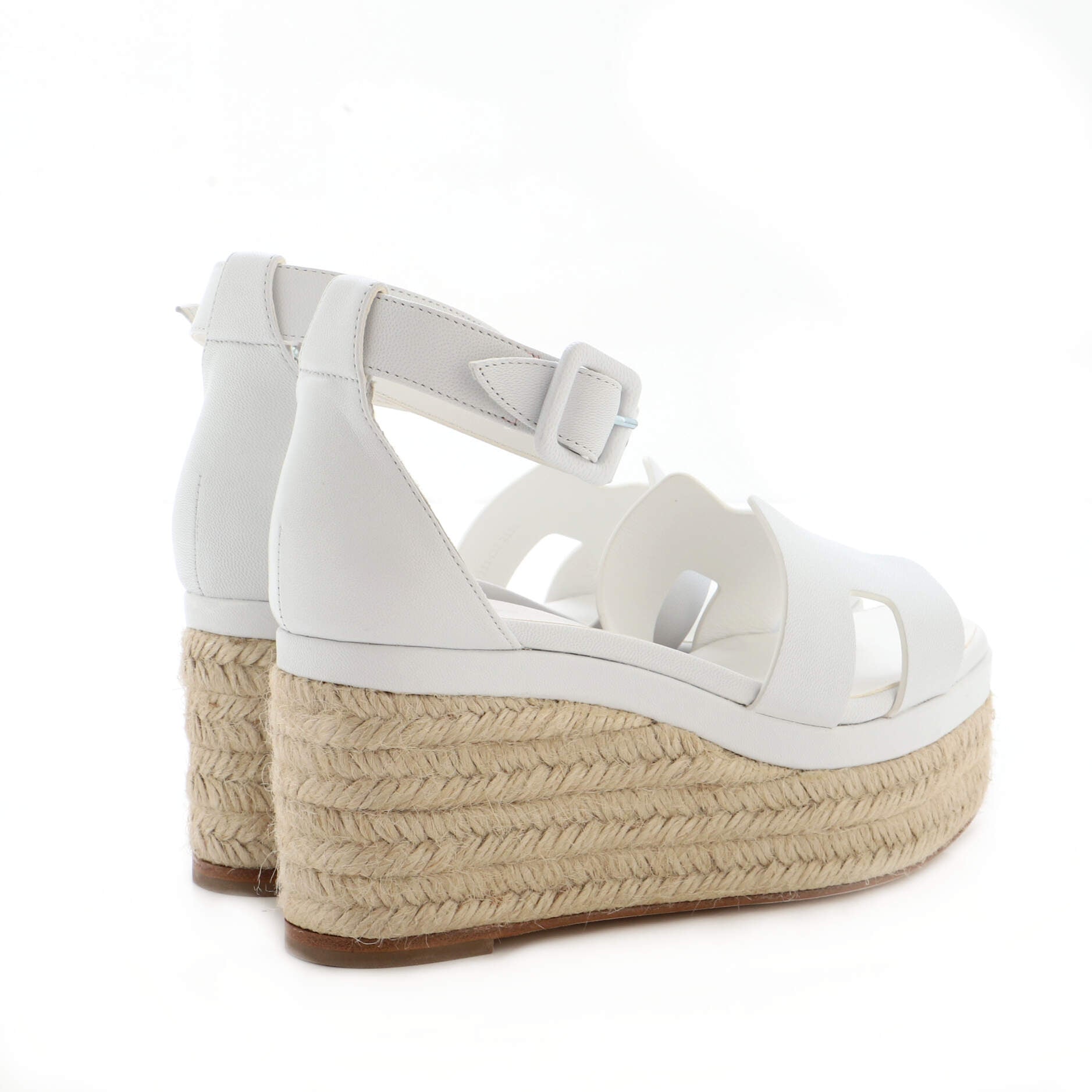 Women's Elda Wedge Espadrilles Leather