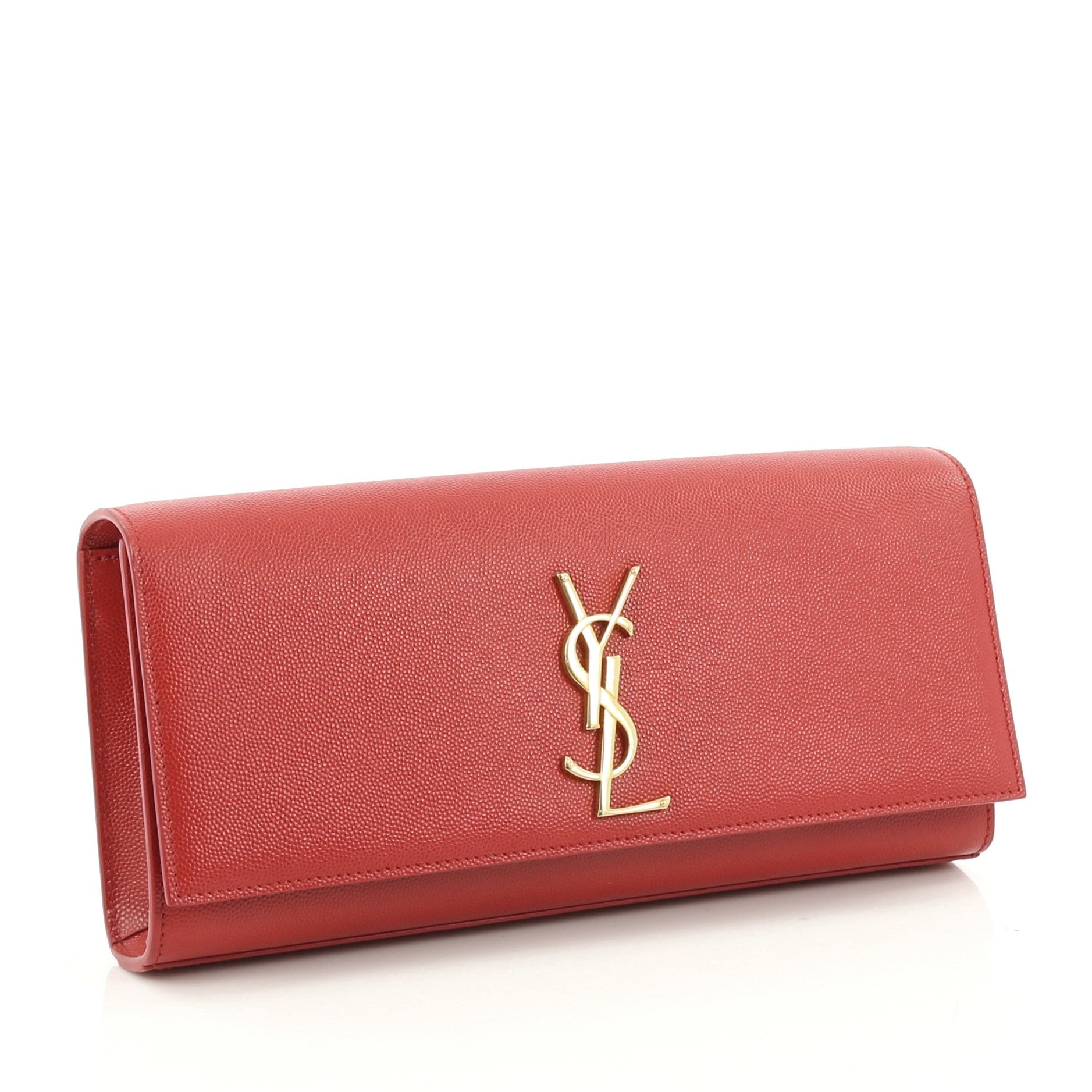 Classic Monogram Clutch Leather Medium