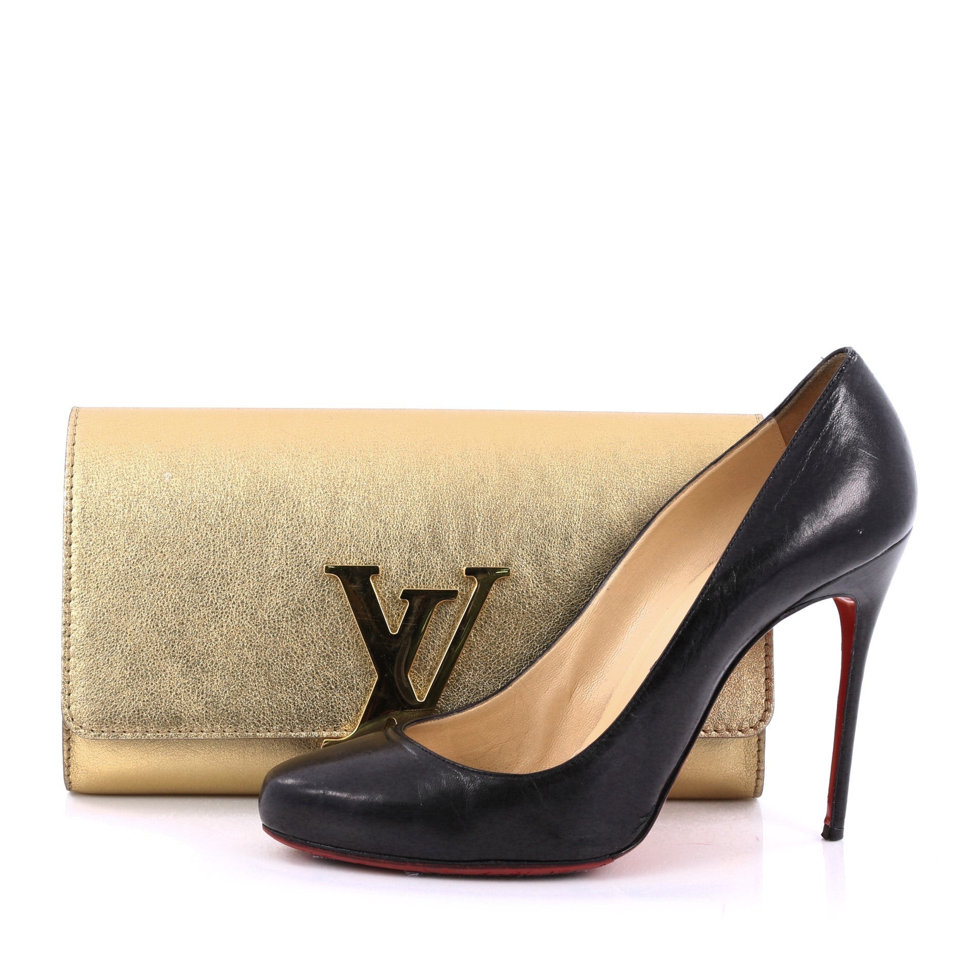 Louise Clutch Leather Long