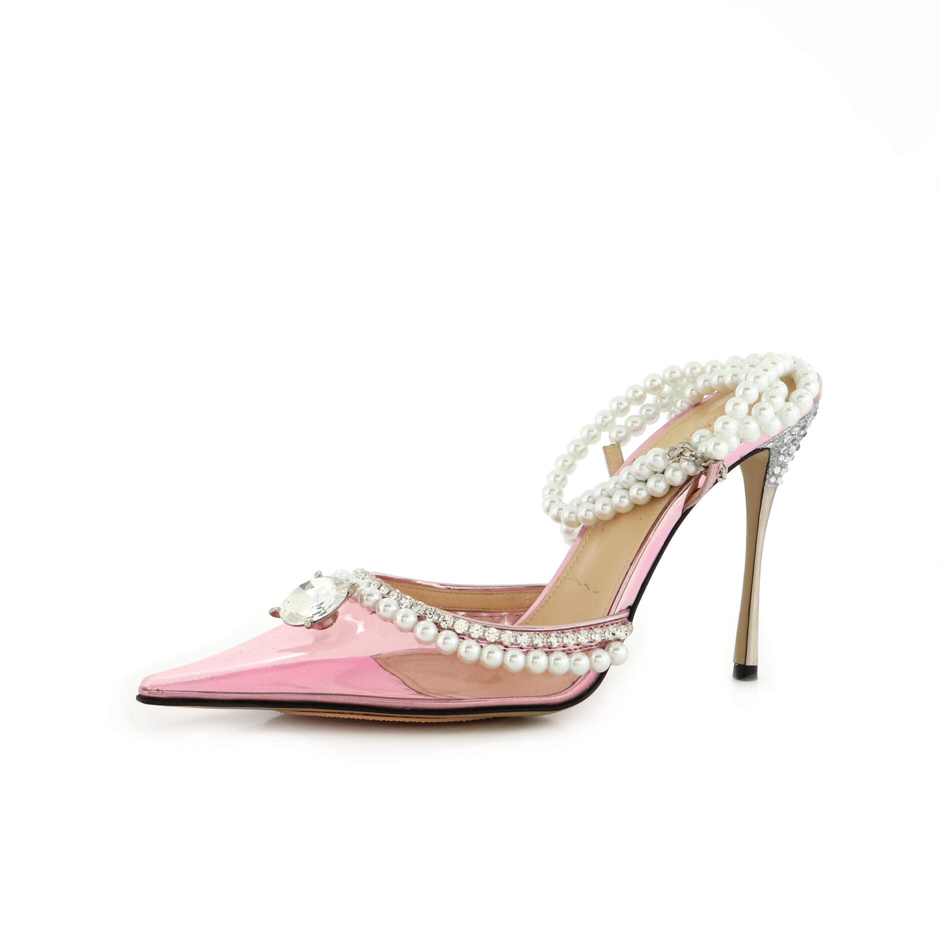 Women's Diamond of Elizabeth Slingback Pumps PVC