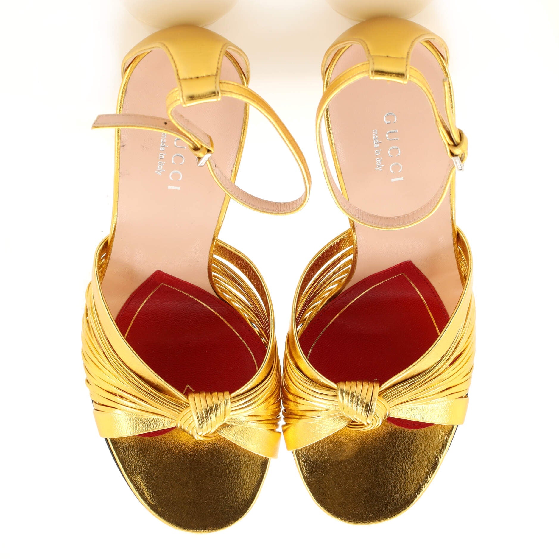 Women's Crawford Knot Heeled Sandals Leather