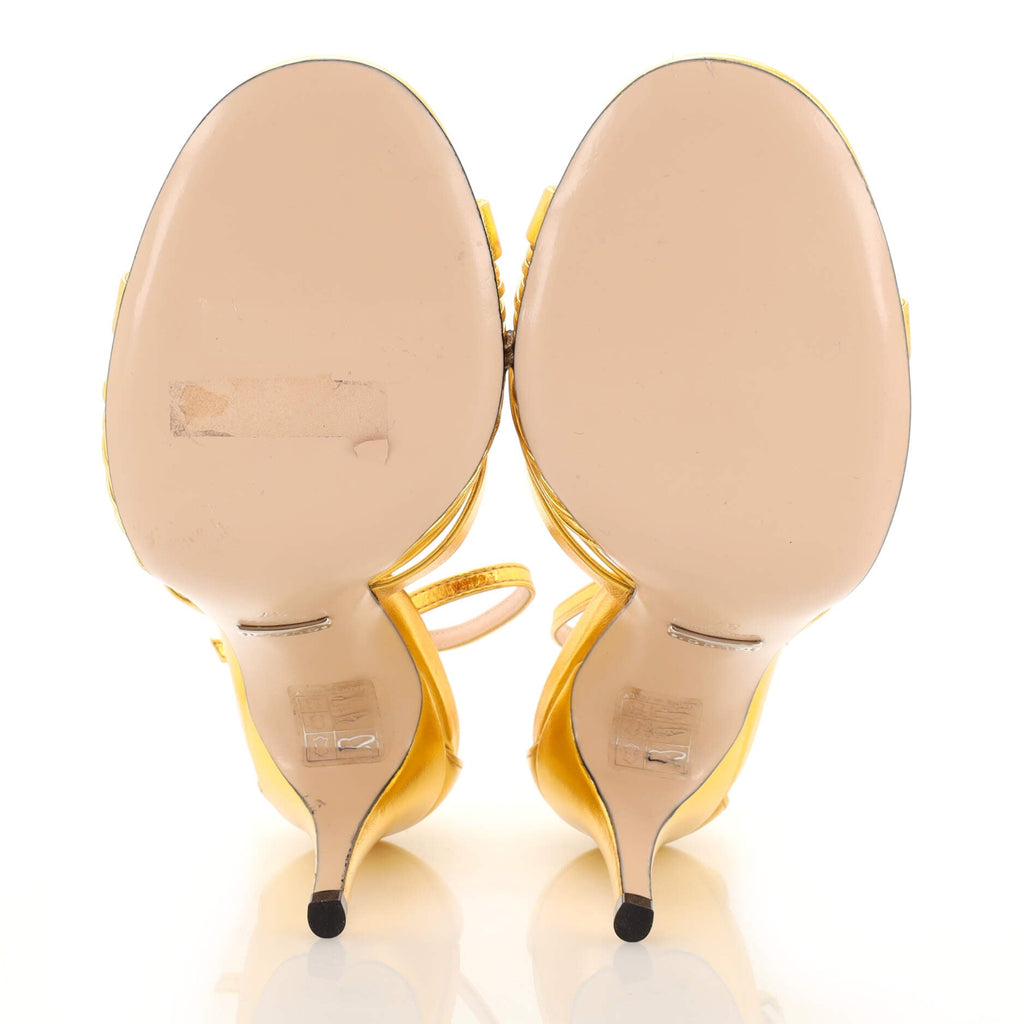Women's Crawford Knot Heeled Sandals Leather