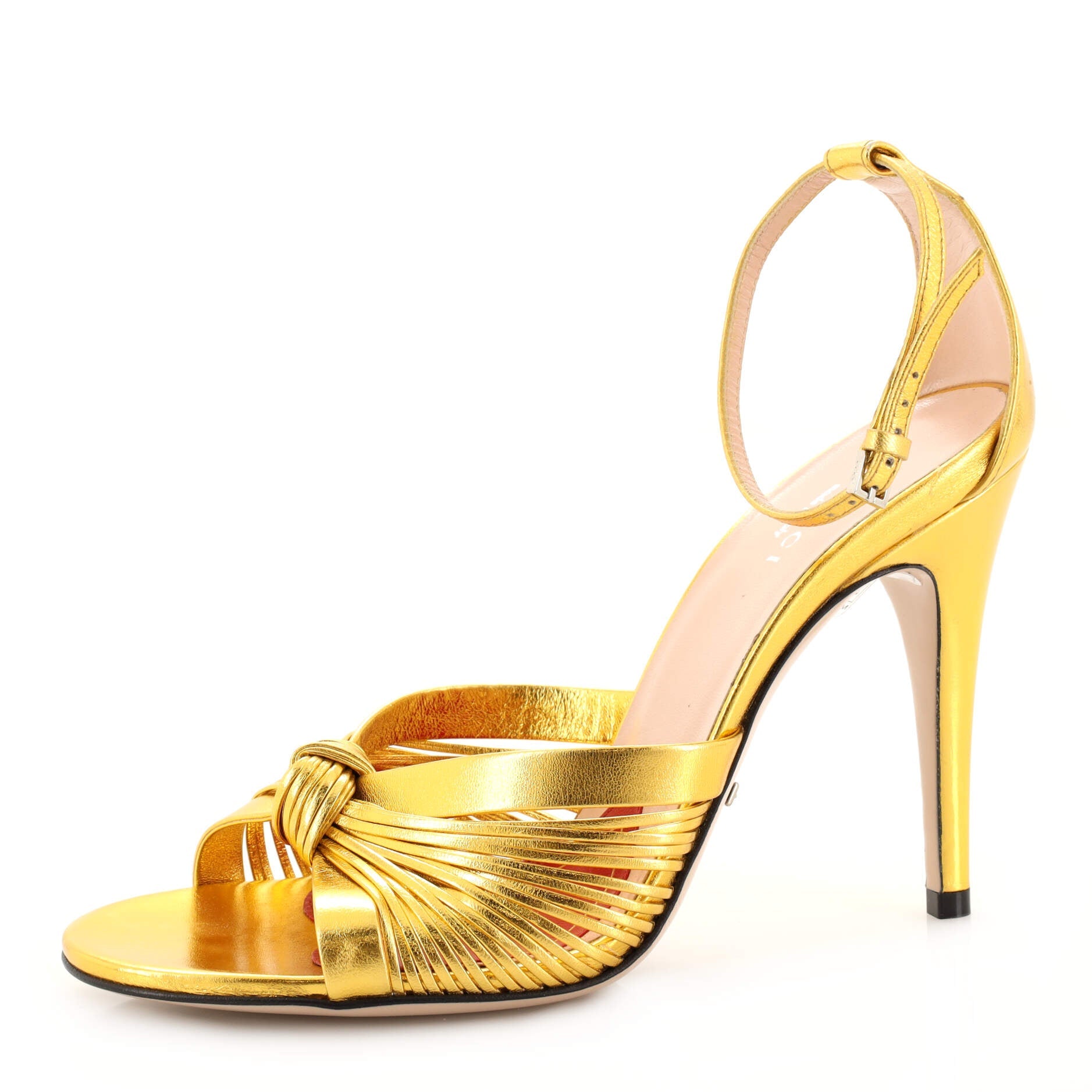 Women's Crawford Knot Heeled Sandals Leather