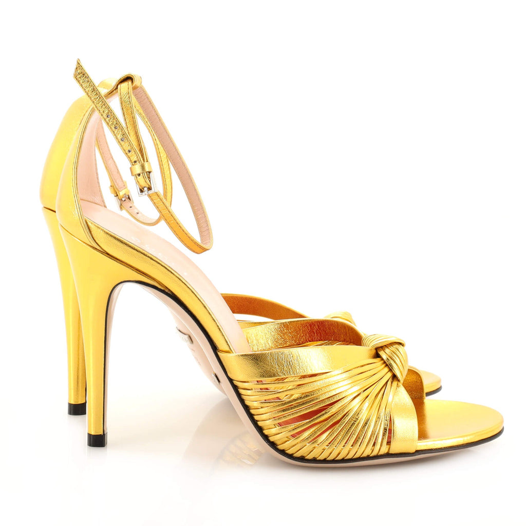 Women's Crawford Knot Heeled Sandals Leather