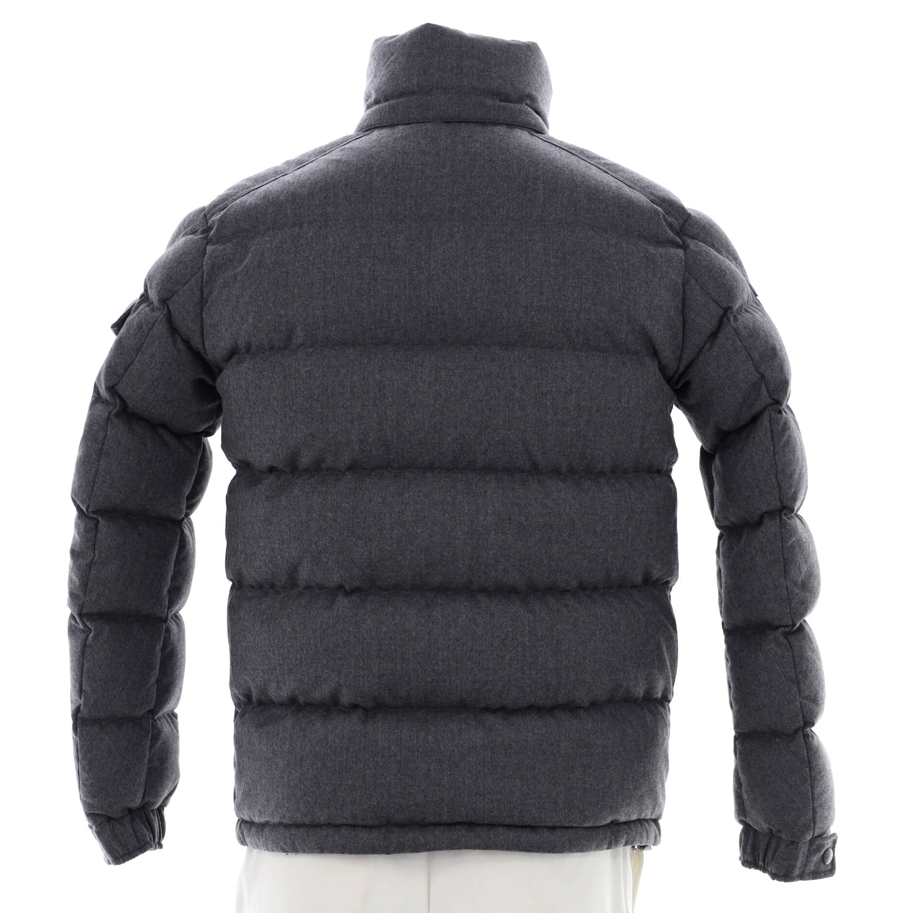 Men's Montgenevre Puffer Jacket Quilted Wool with Down