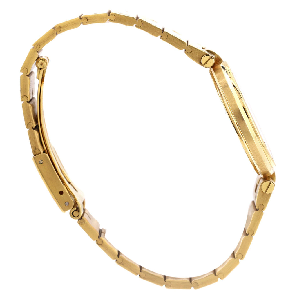 Santos Vendome Ronde Quartz Watch Yellow Gold 32