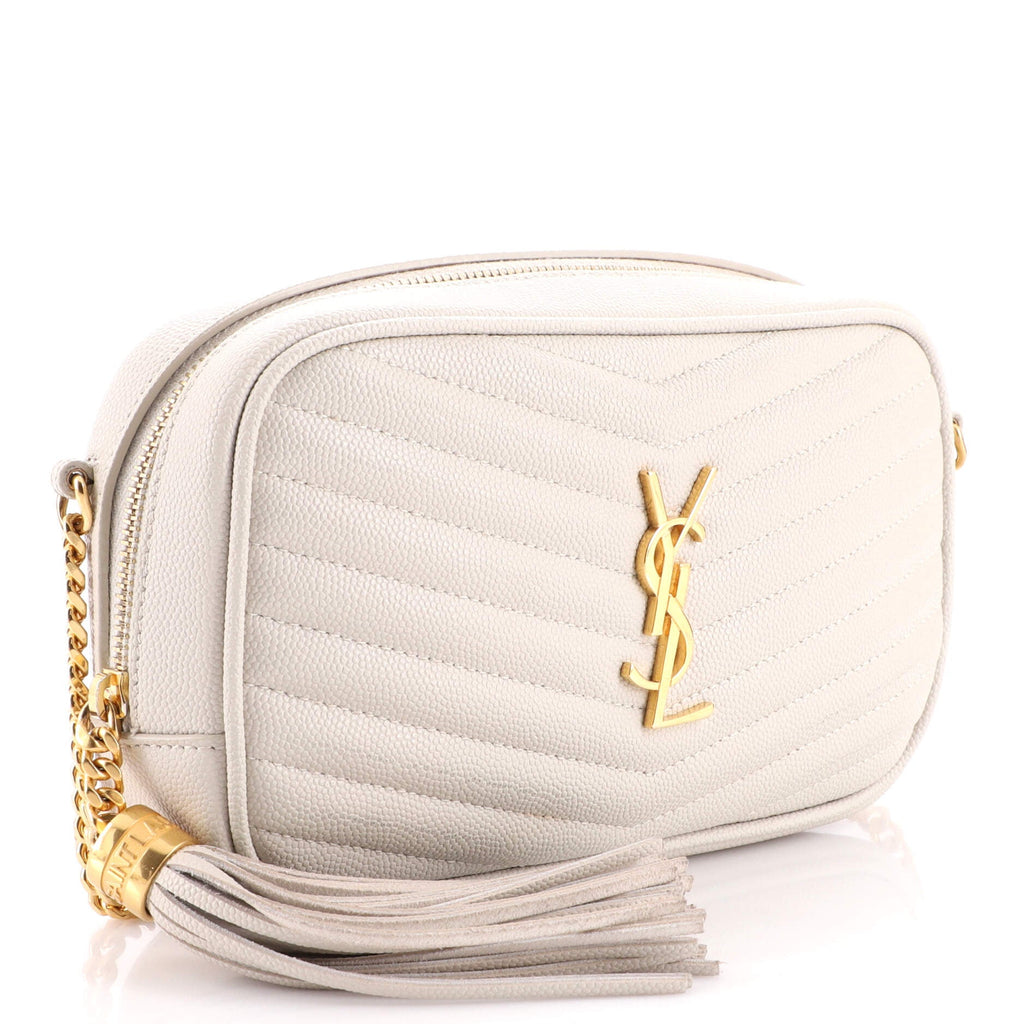 Lou Camera Bag Matelasse Chevron Leather Mini