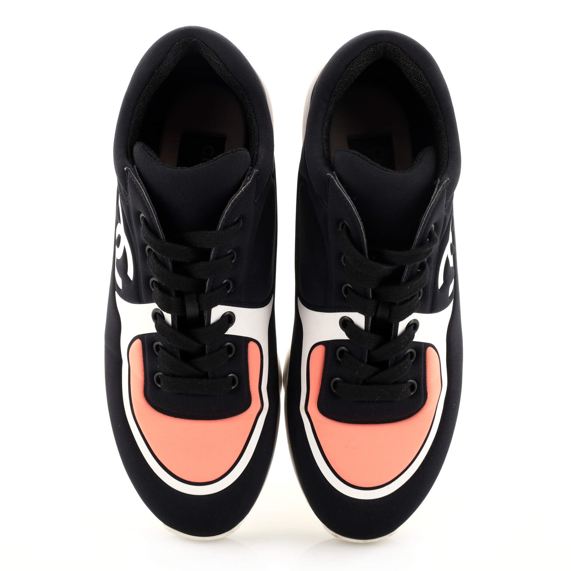 Women's CC Low-Top Sneakers Lycra and Rubber