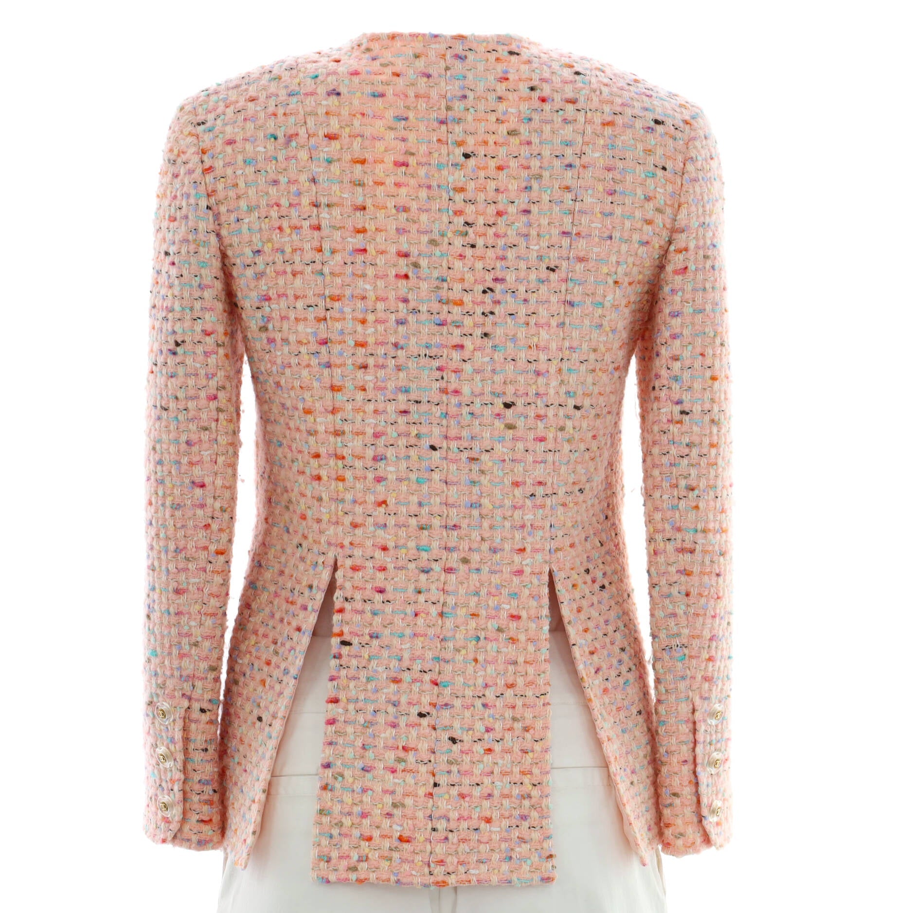 Women's Vintage Front Slit Jacket Tweed