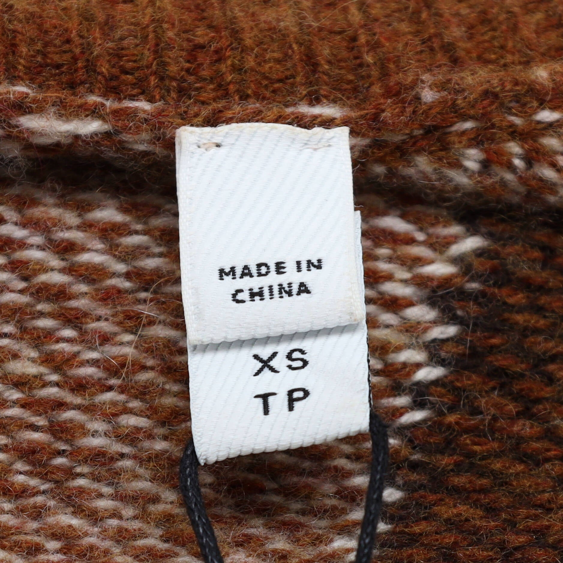 Women's Oversized Plaid Crewneck Sweater Wool Blend