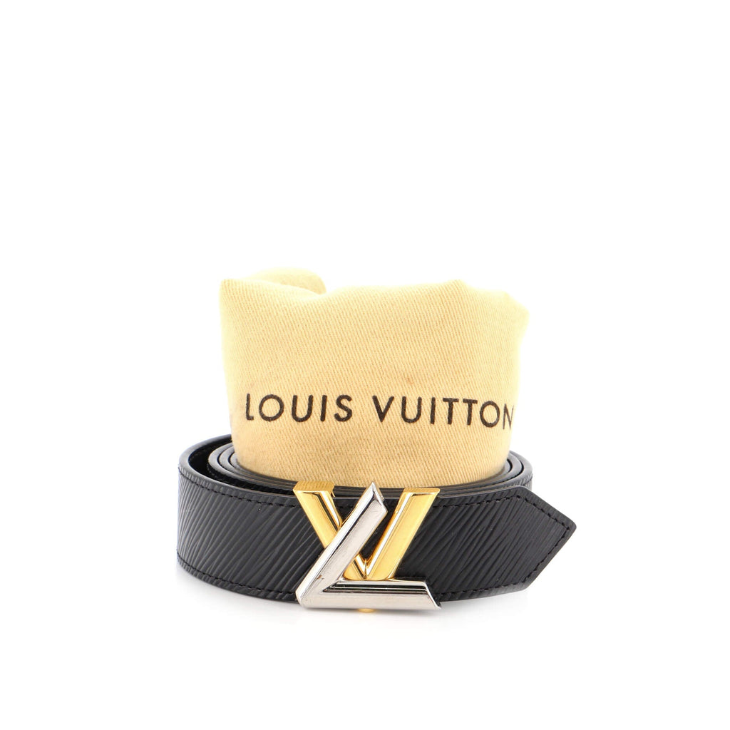 LV Twist Belt Epi Leather Medium 85