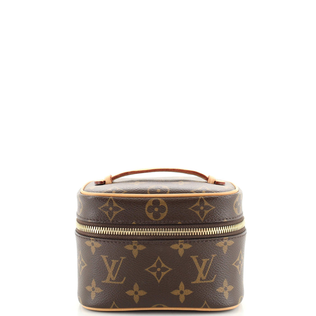 Nice Vanity Case Monogram Canvas Nano