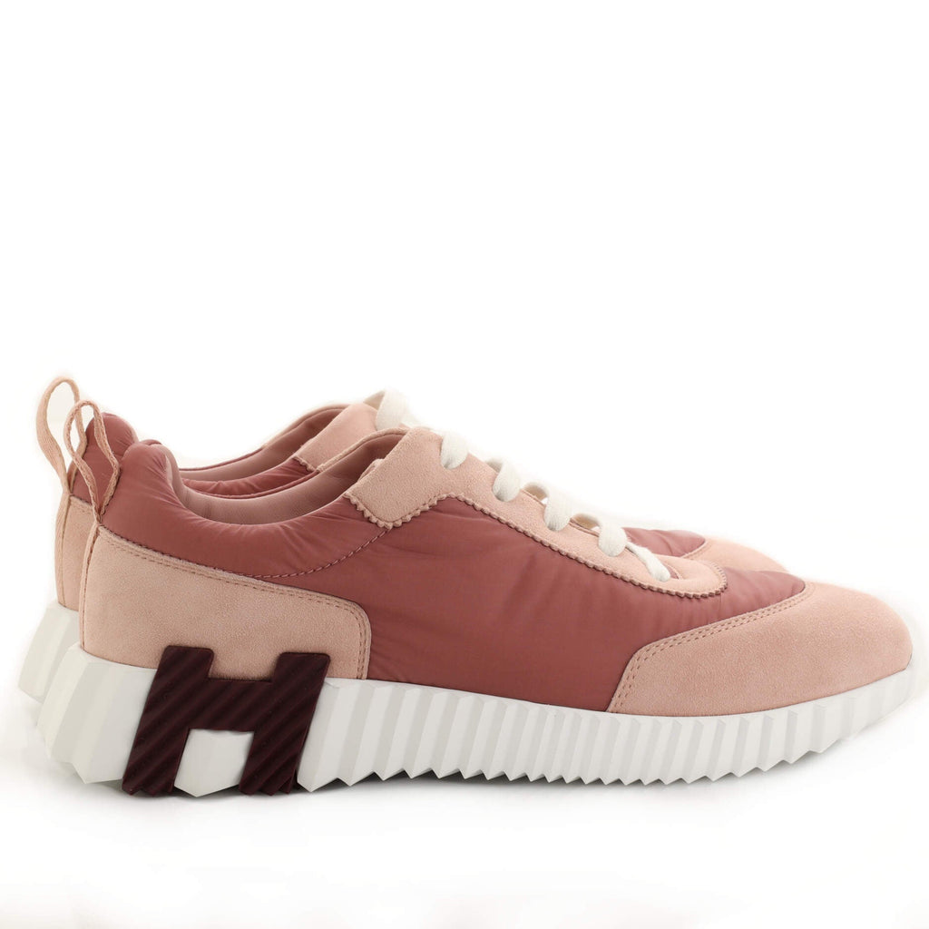 Women's Bouncing Sneakers Fabric and Suede