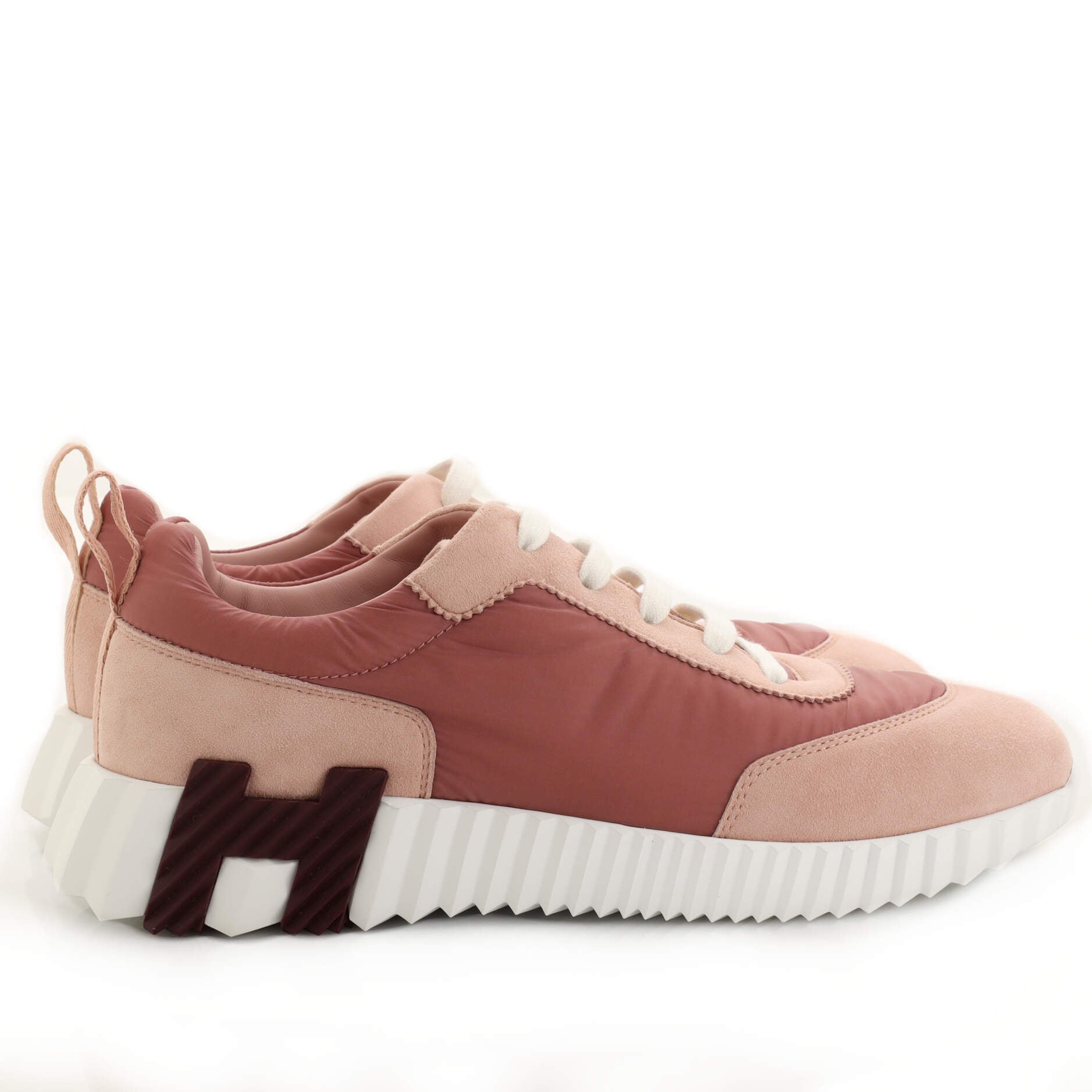 Women's Bouncing Sneakers Fabric and Suede