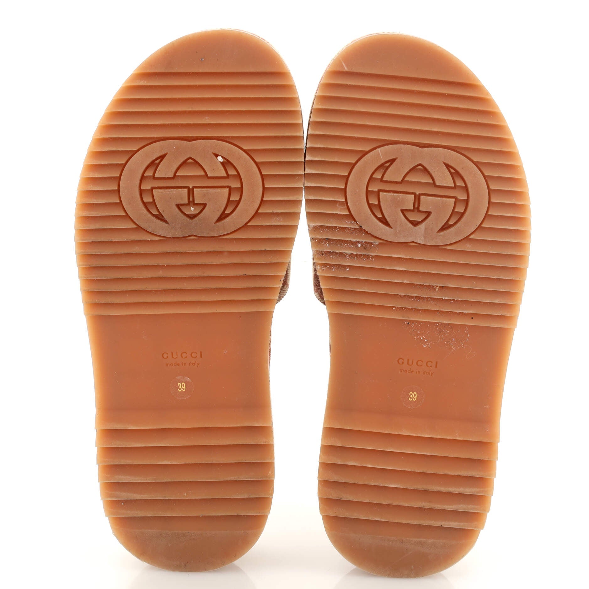 Women's Angelina Platform Slide Sandals GG Canvas