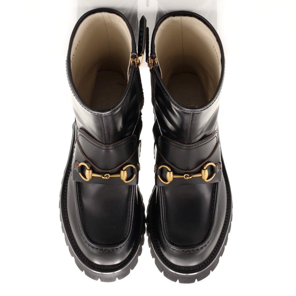 Women's Harald Horsebit Platform Ankle Boots Leather