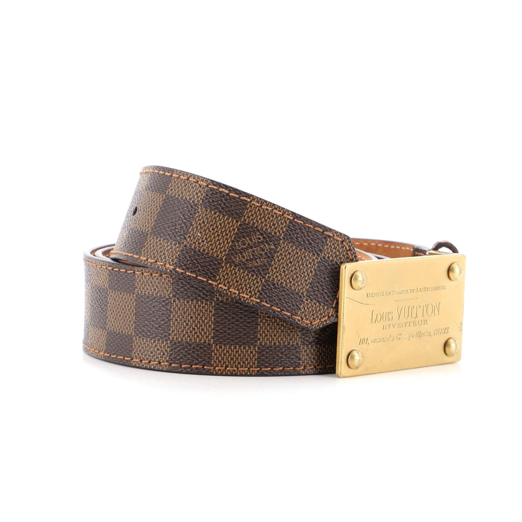 Inventeur Belt Damier Medium 100