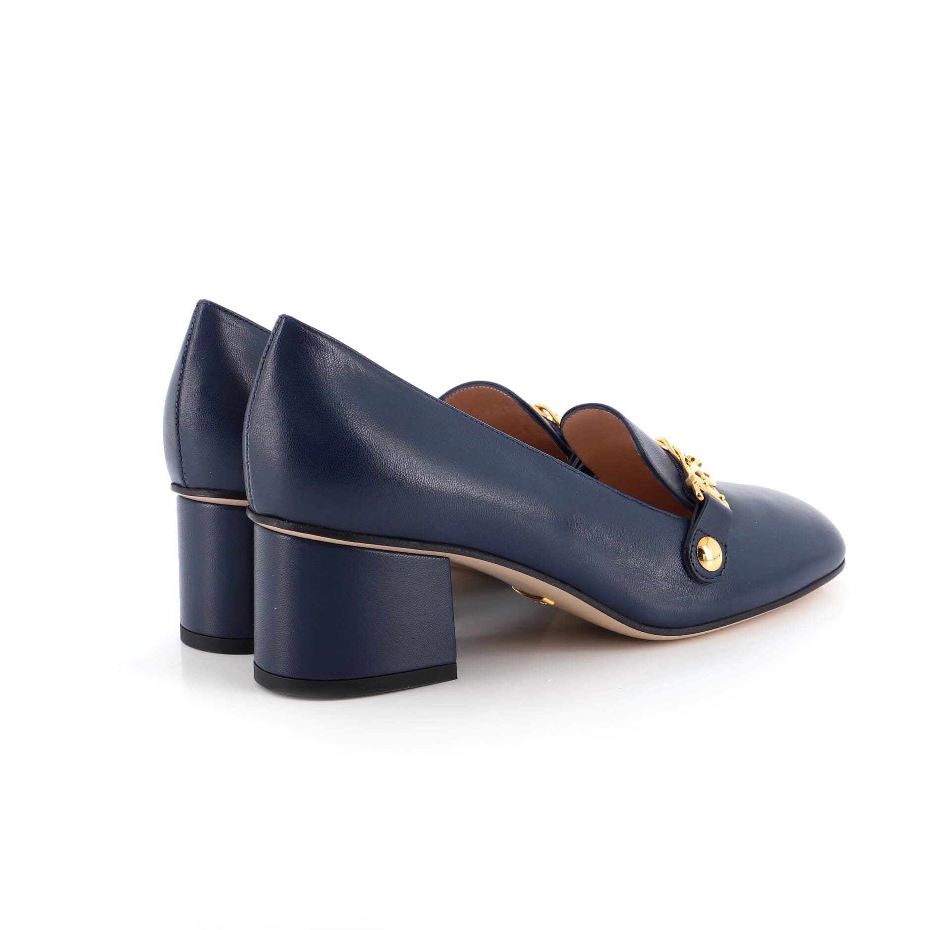 Women's Sylvie Chain Link Loafers Leather