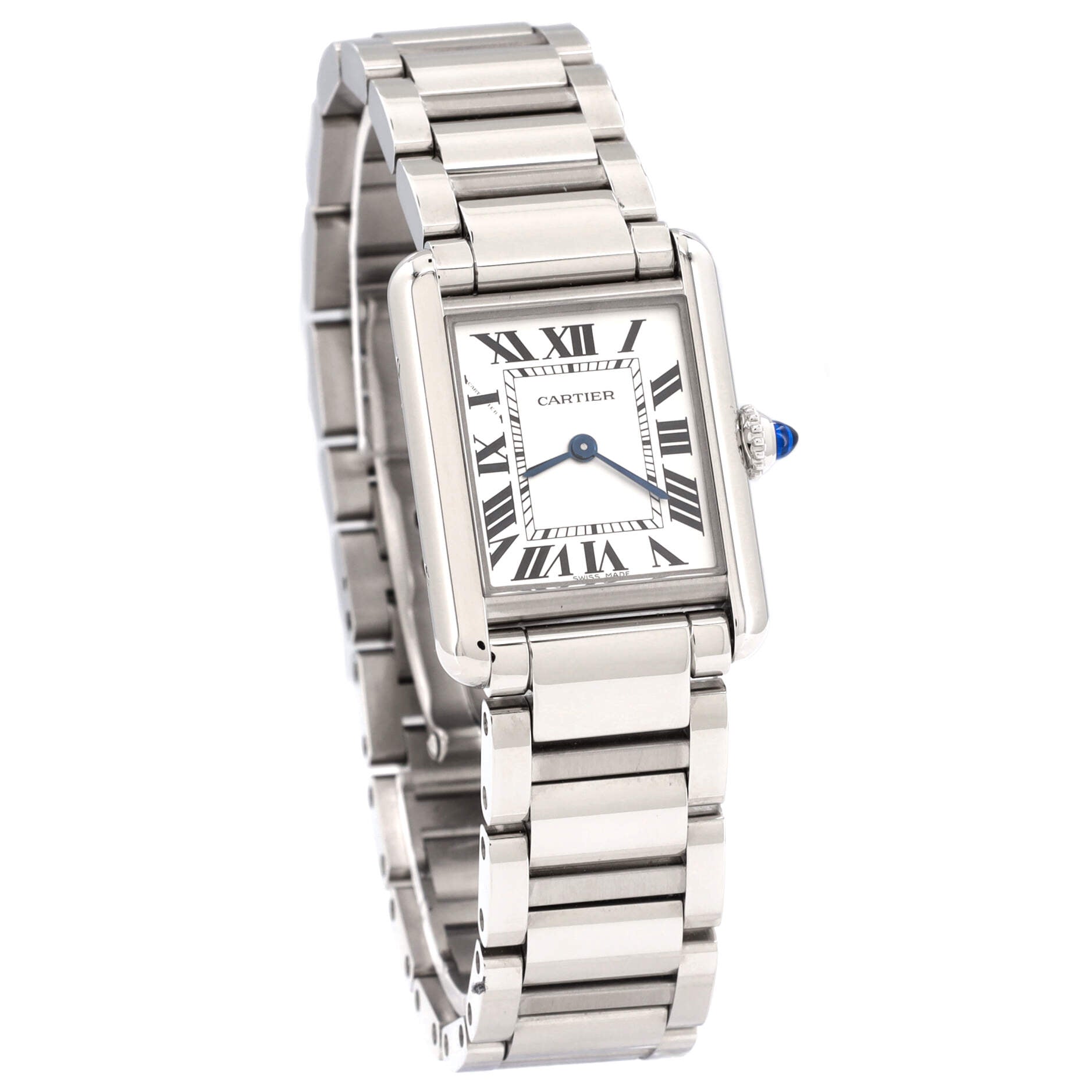 Must de Cartier Tank Quartz Watch Stainless Steel 22