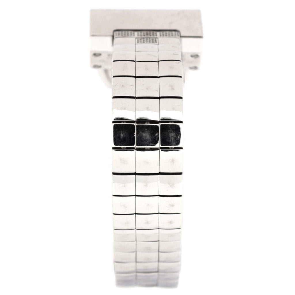 Cadenas Quartz Watch White Gold with Diamond Bezel and Bracelet 24