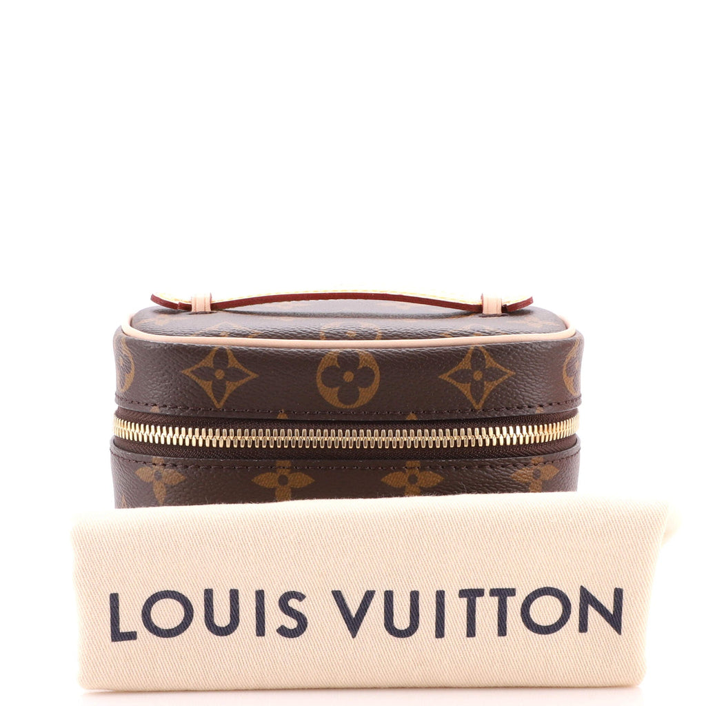 Nice Vanity Case Monogram Canvas Nano
