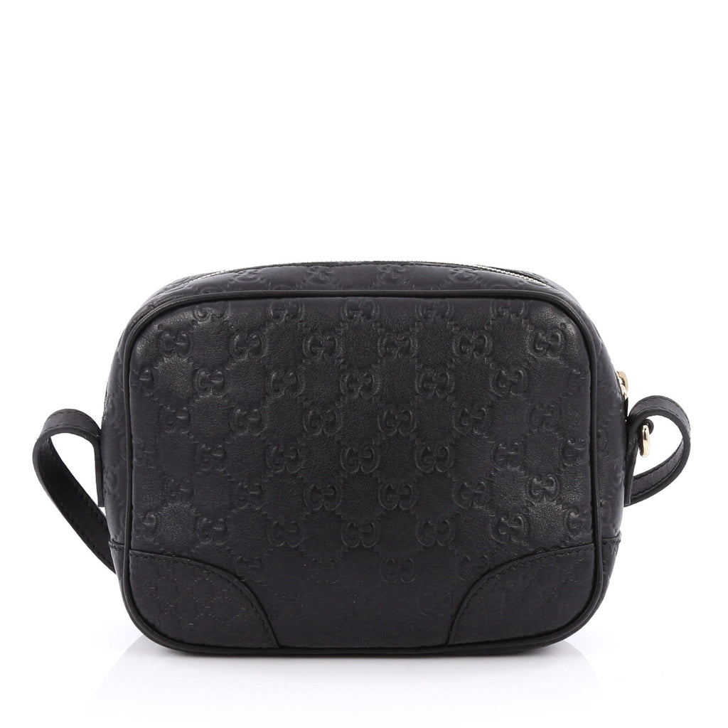 Gucci Bree Disco Crossbody Bag Guccissima Leather Mini