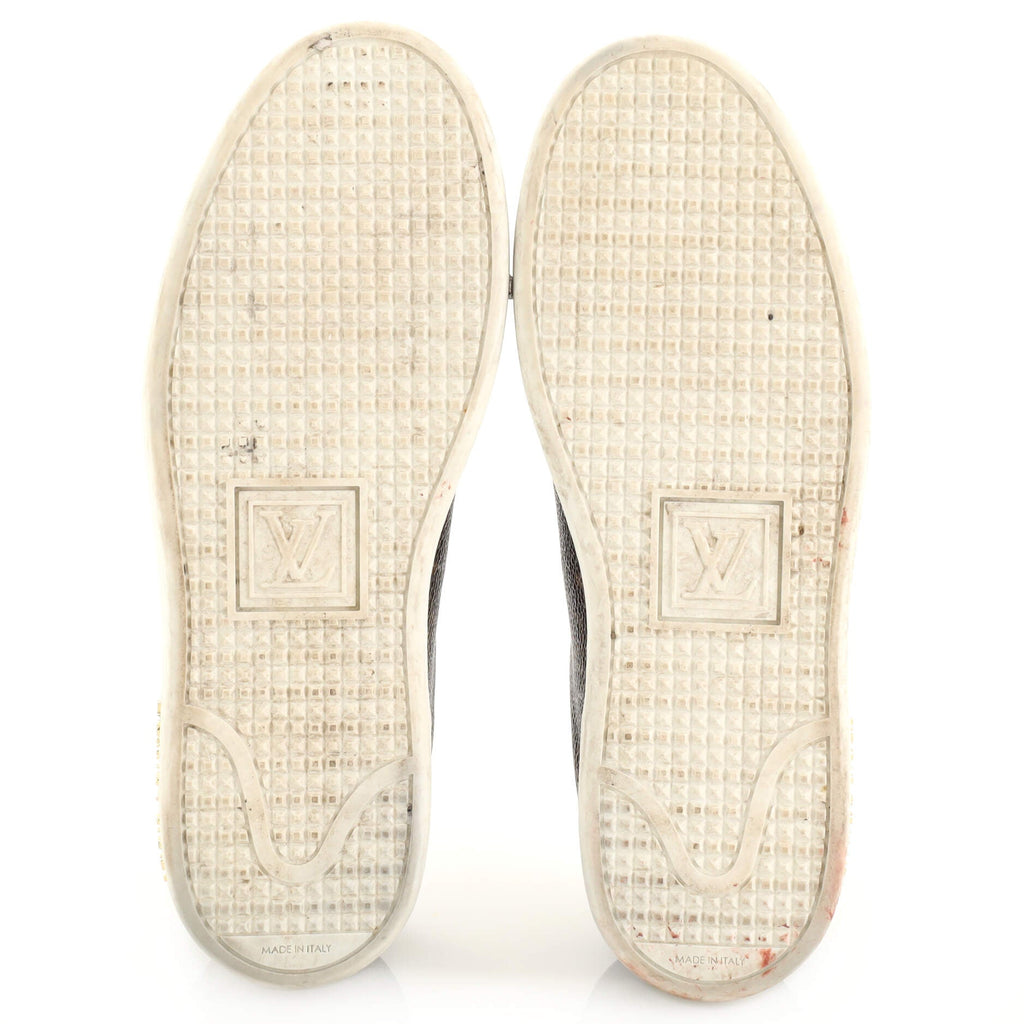 Women's FrontRow Sneakers Monogram Canvas with Patent