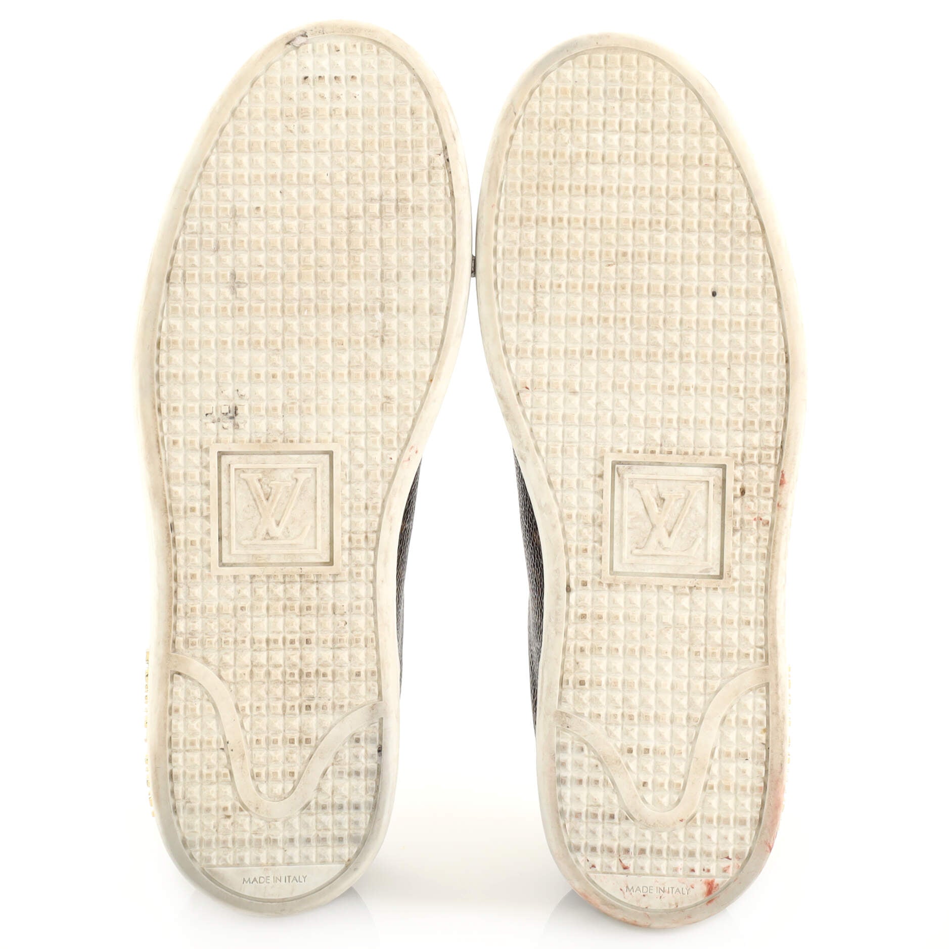 Women's FrontRow Sneakers Monogram Canvas with Patent