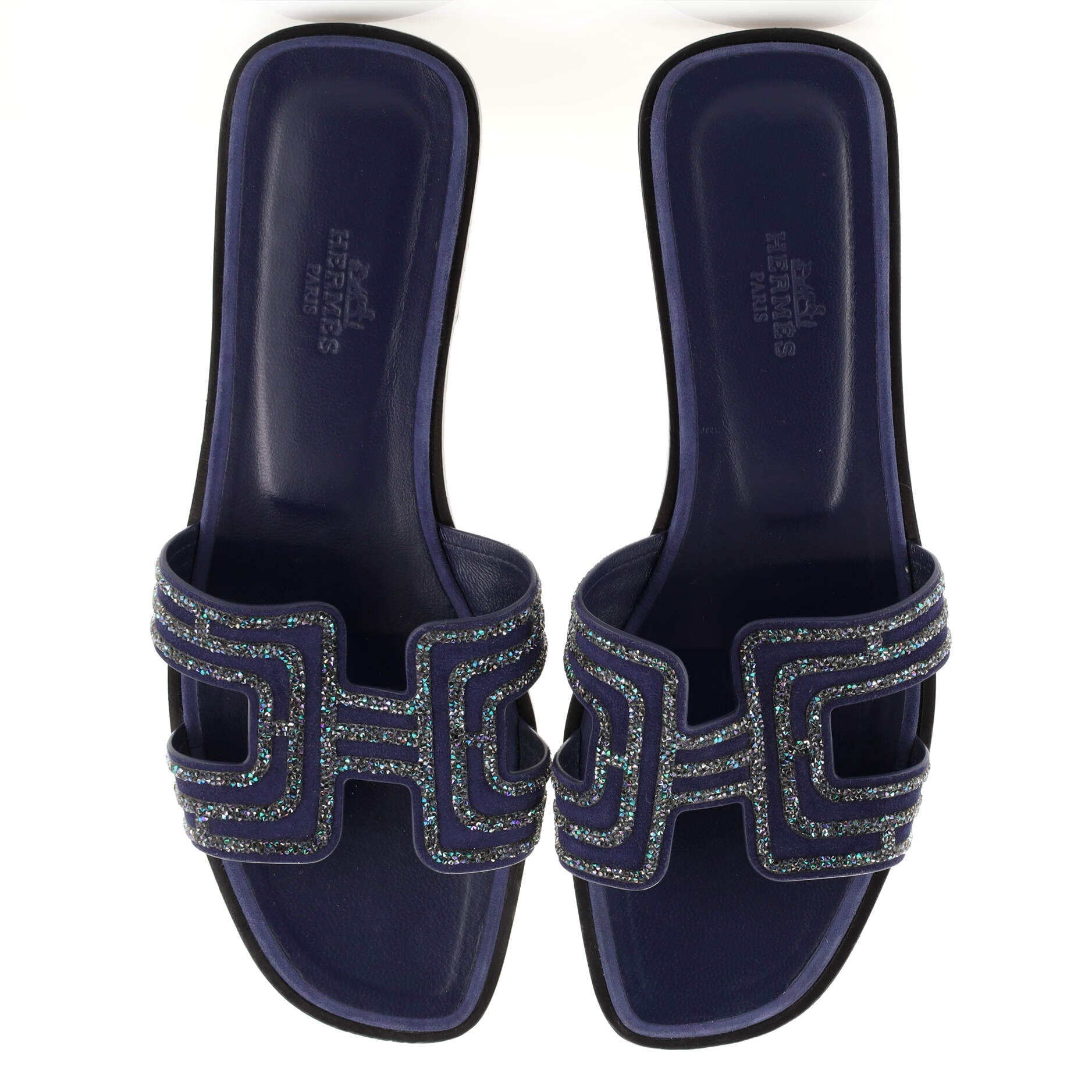 Women's Oran Sandals Embellished Leather