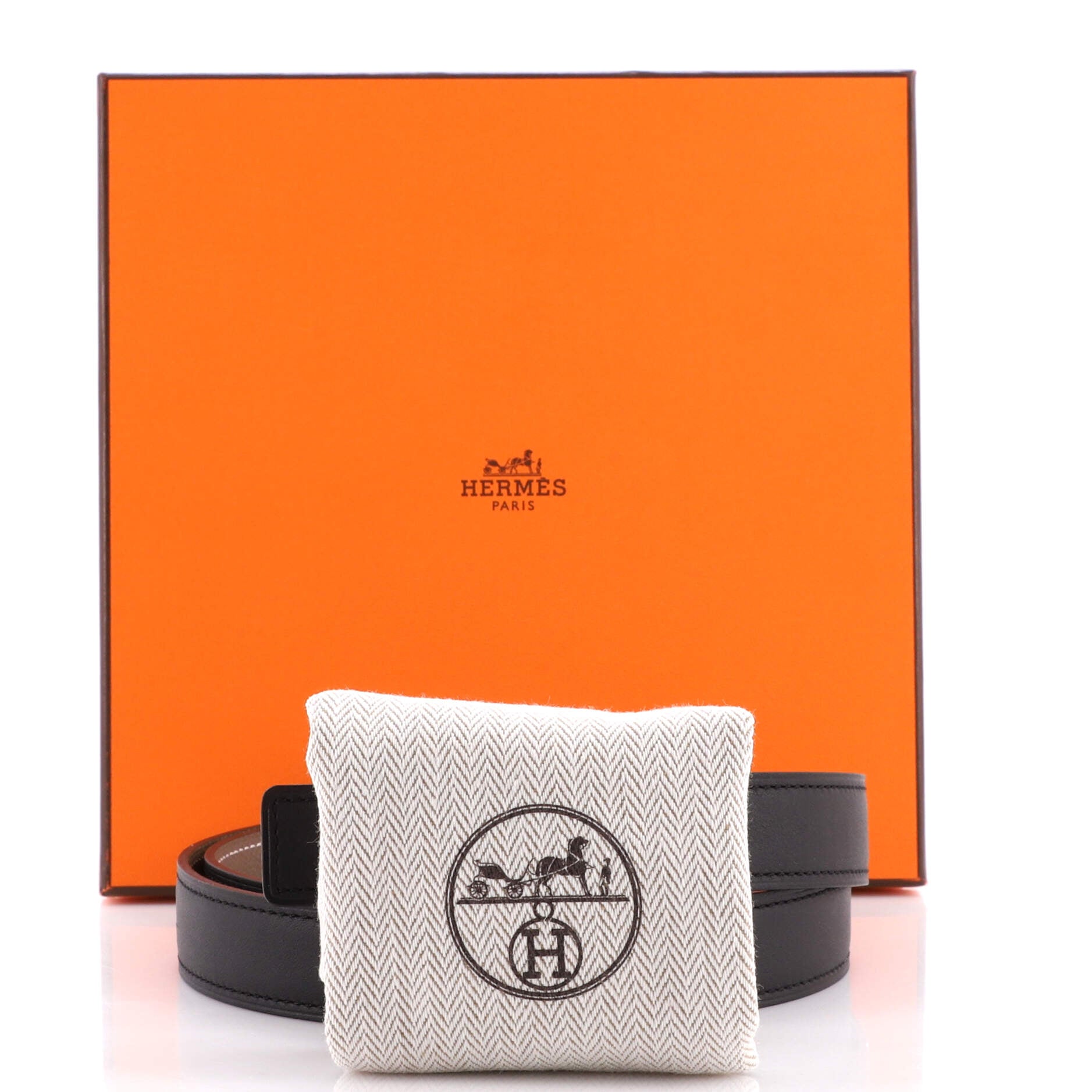 Constance Reversible Belt Leather Thin 80