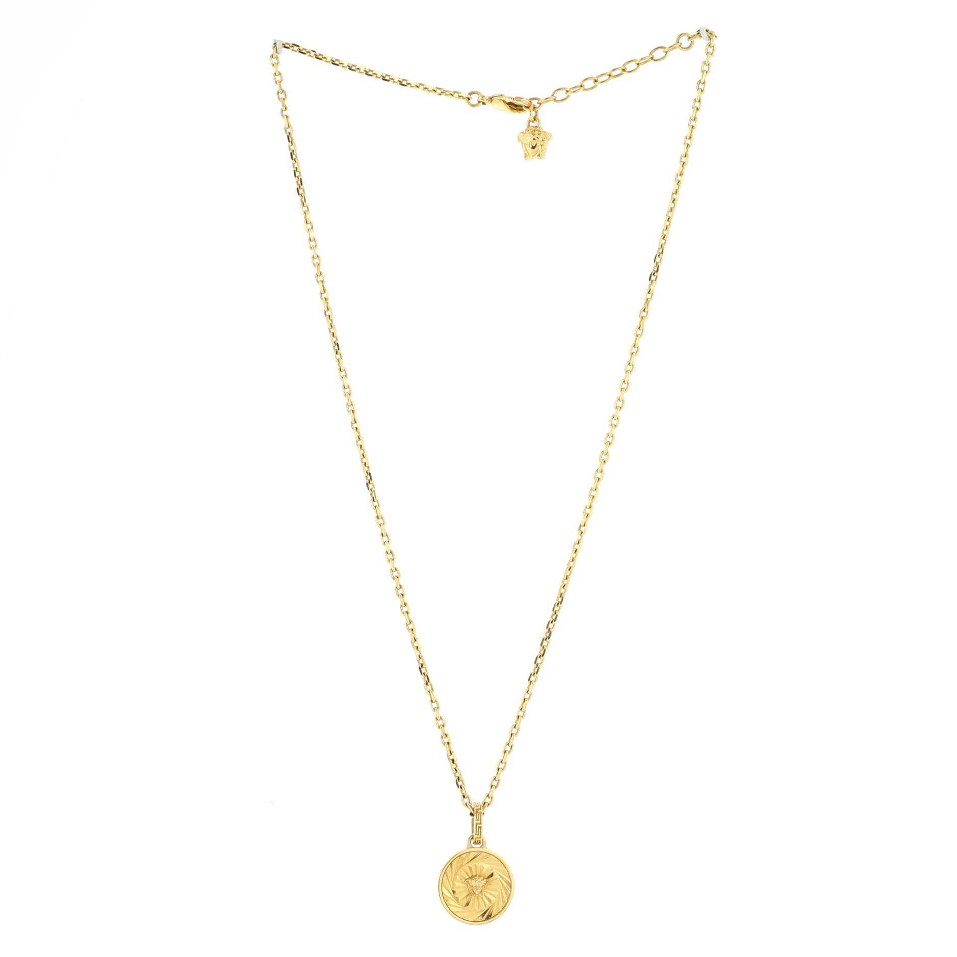 Medusa Pendant Necklace Metal