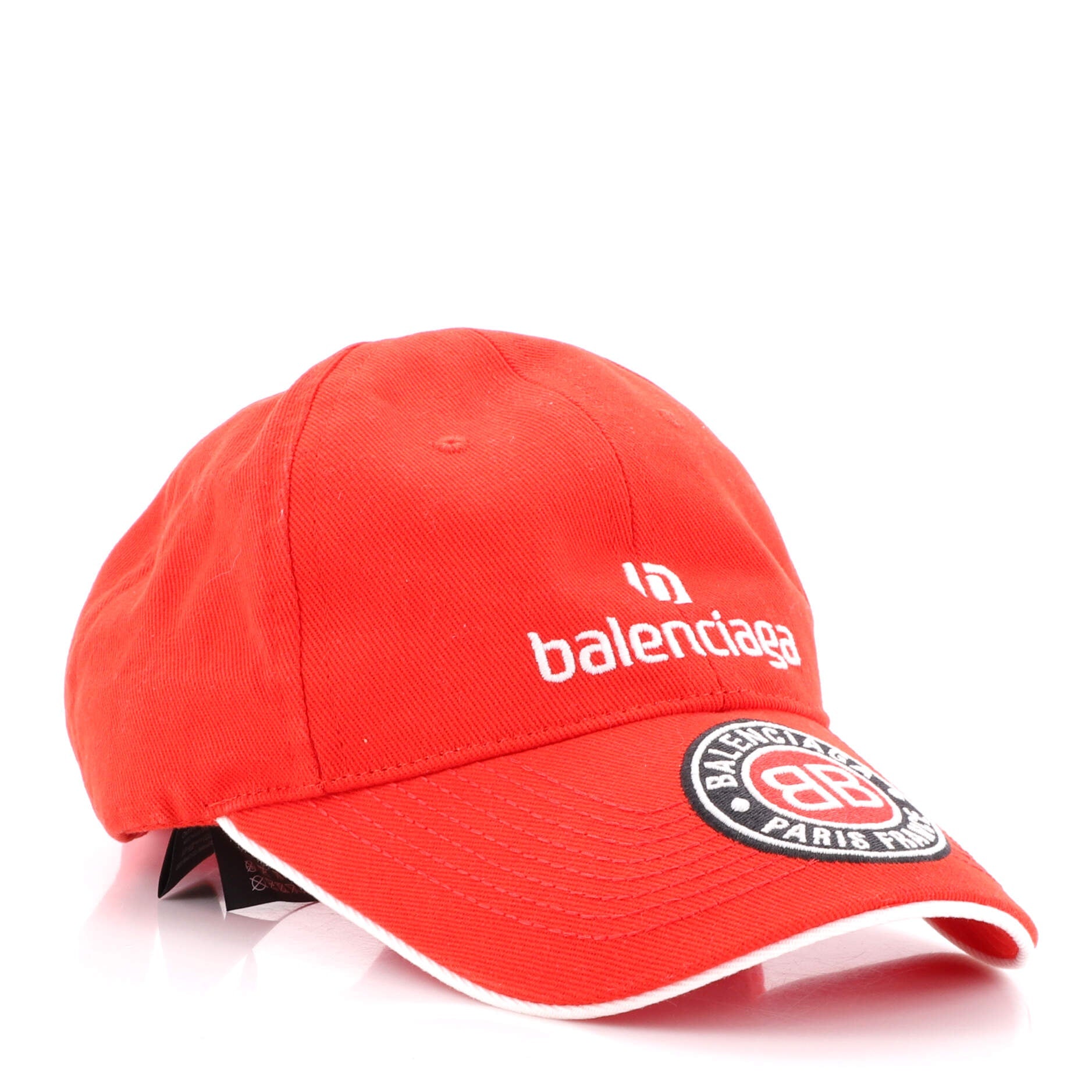 Soccer Baseball Cap Embroidered Canvas