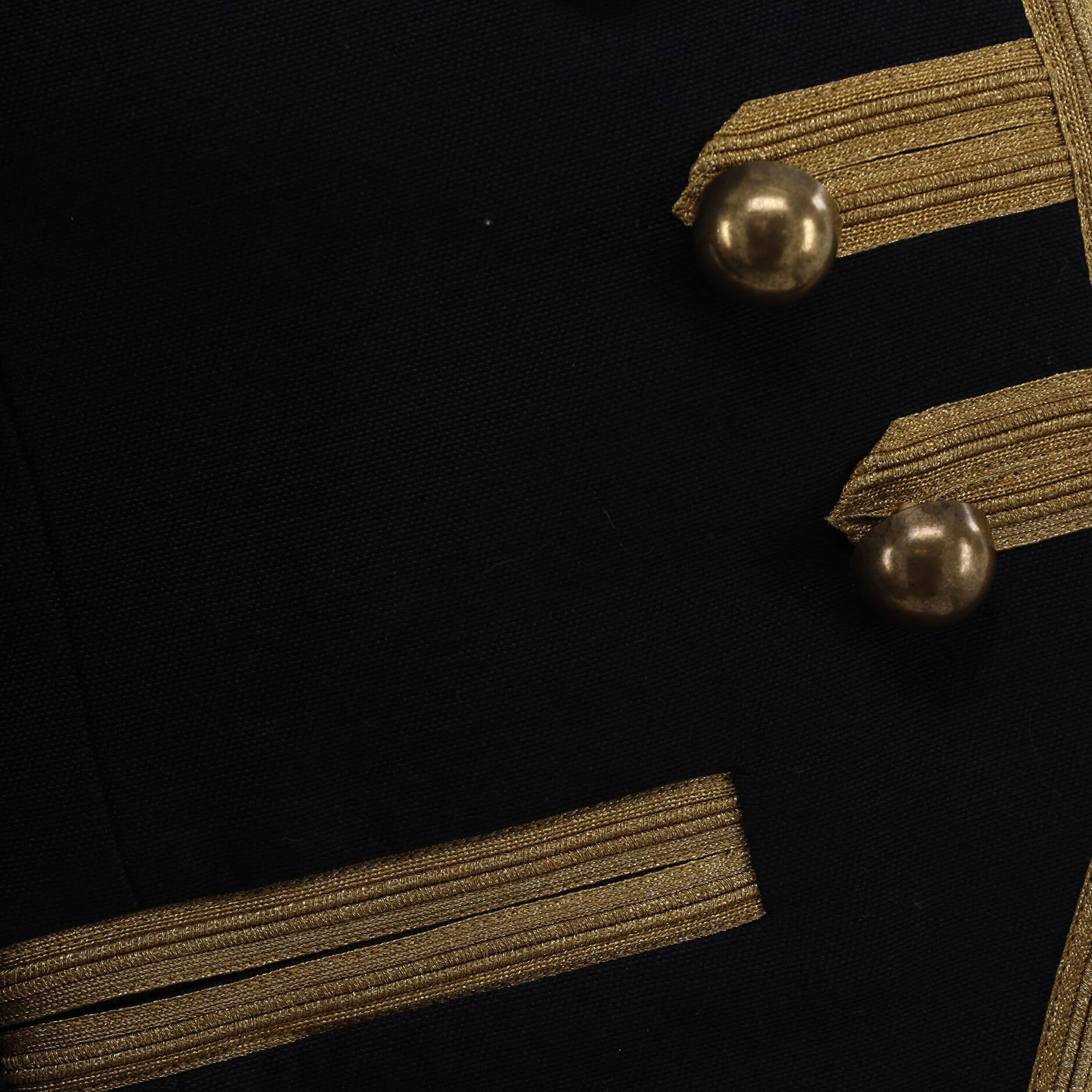 Military Jacket Cotton and Polyester Blend