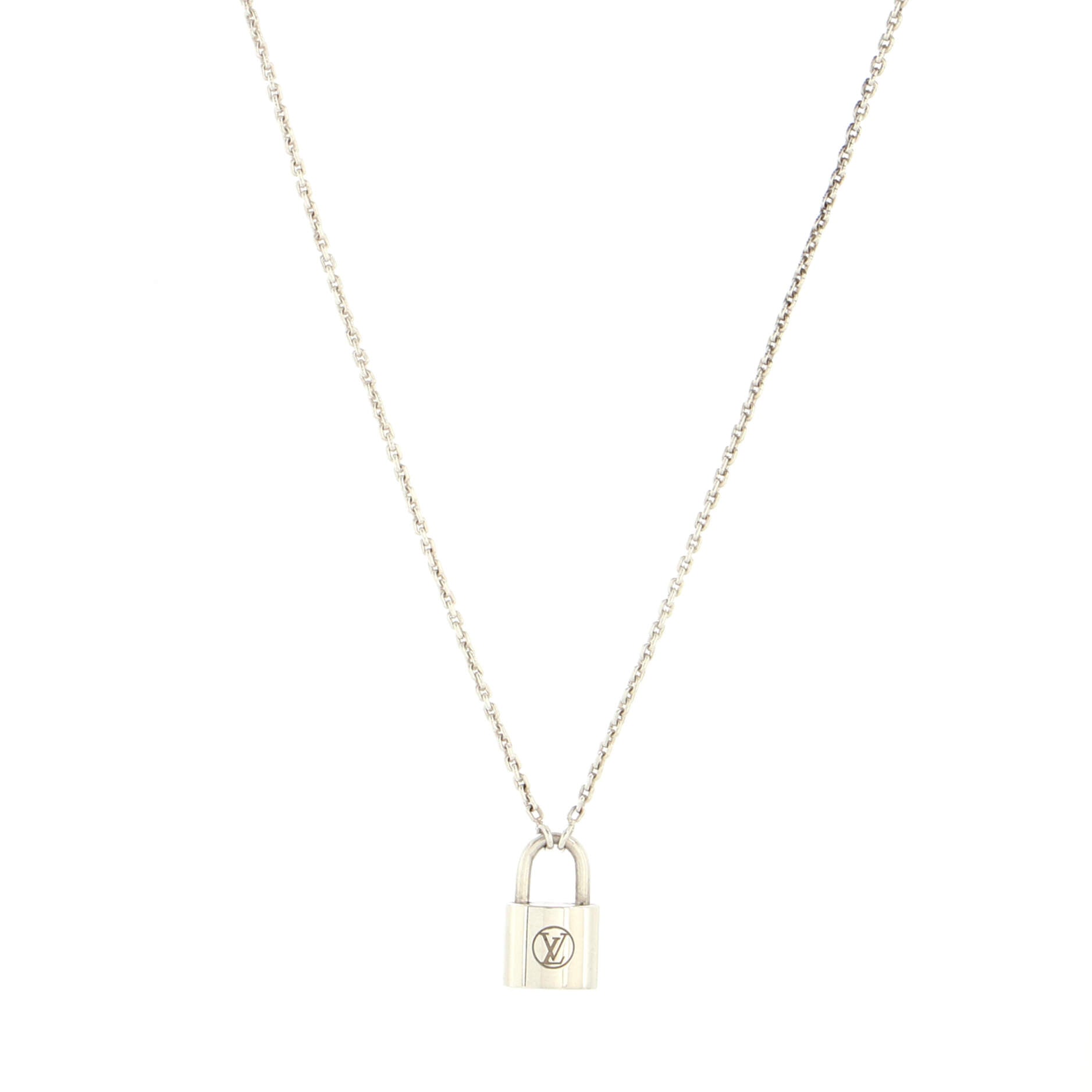 Lockit Pendant Necklace Sterling Silver