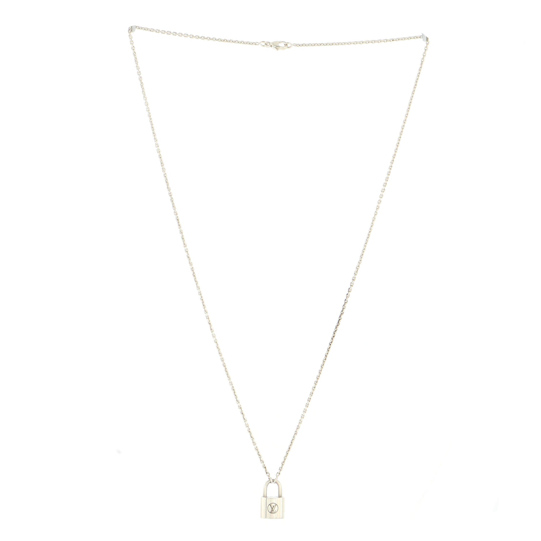 Lockit Pendant Necklace Sterling Silver