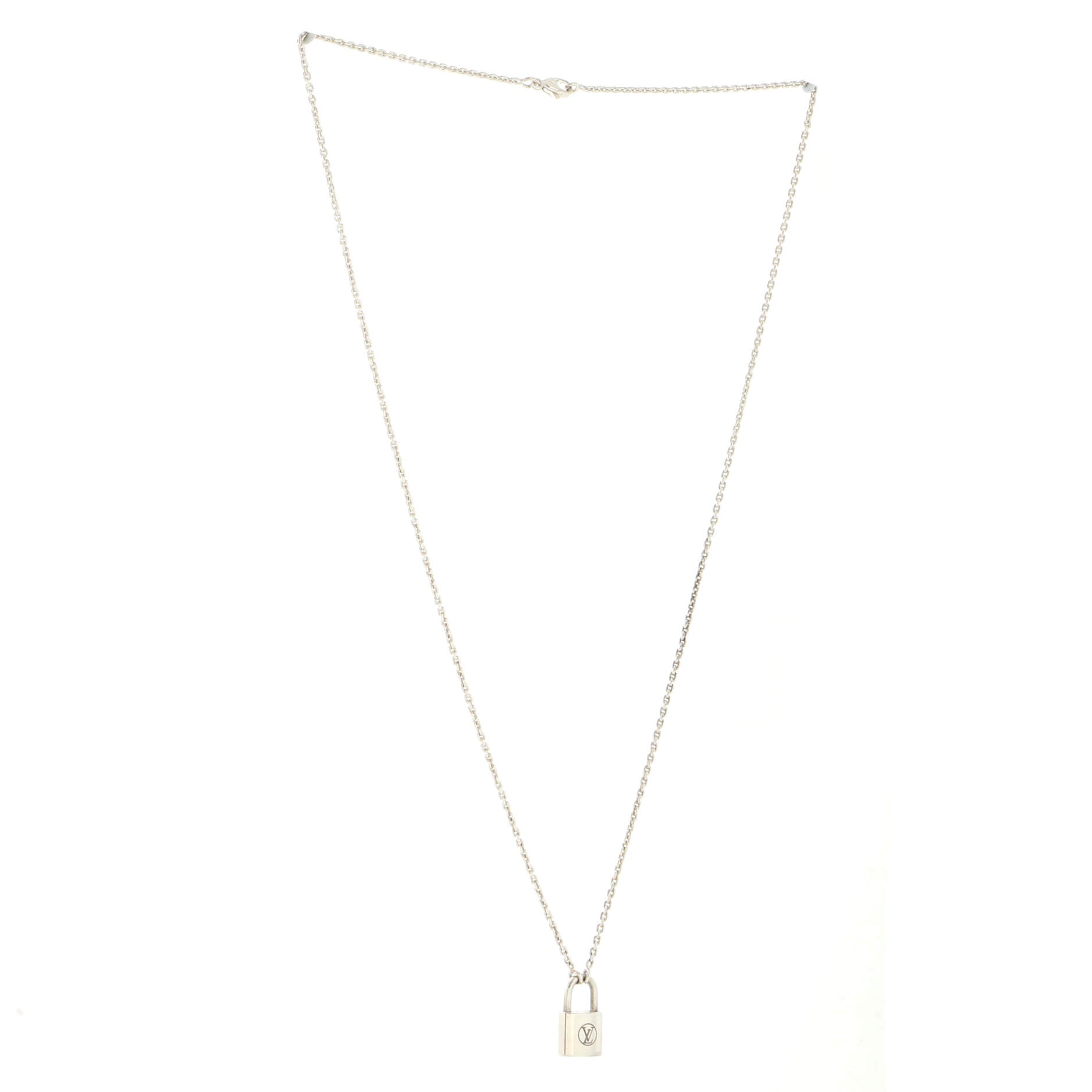 Lockit Pendant Necklace Sterling Silver