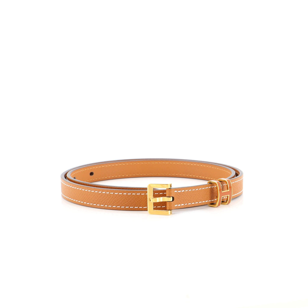 Pop H Belt Leather Thin 70