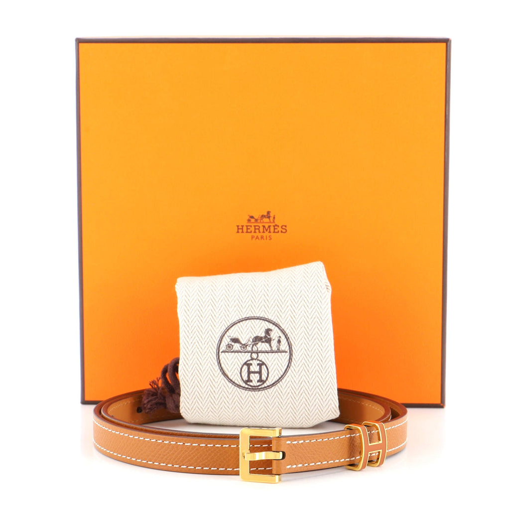 Pop H Belt Leather Thin 70