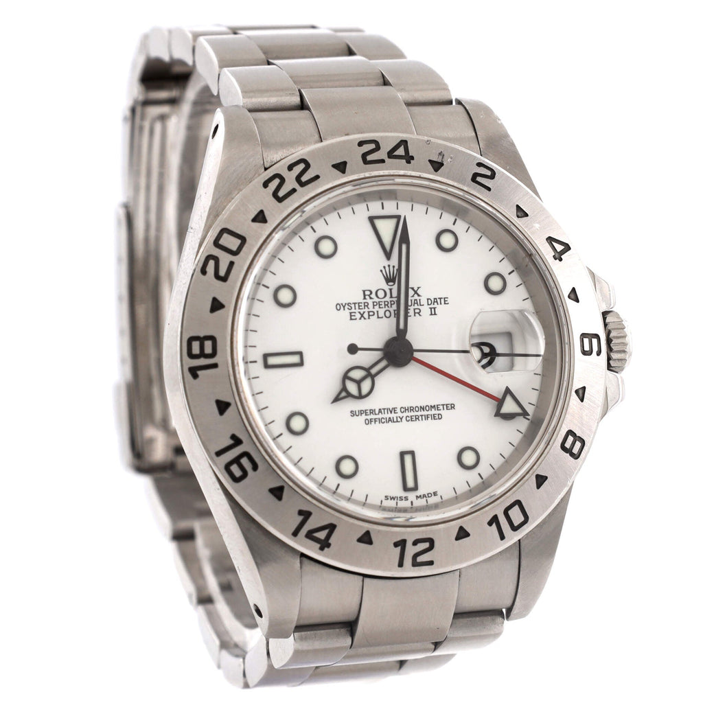 Oyster Perpetual Explorer II Automatic Watch Stainless Steel 40