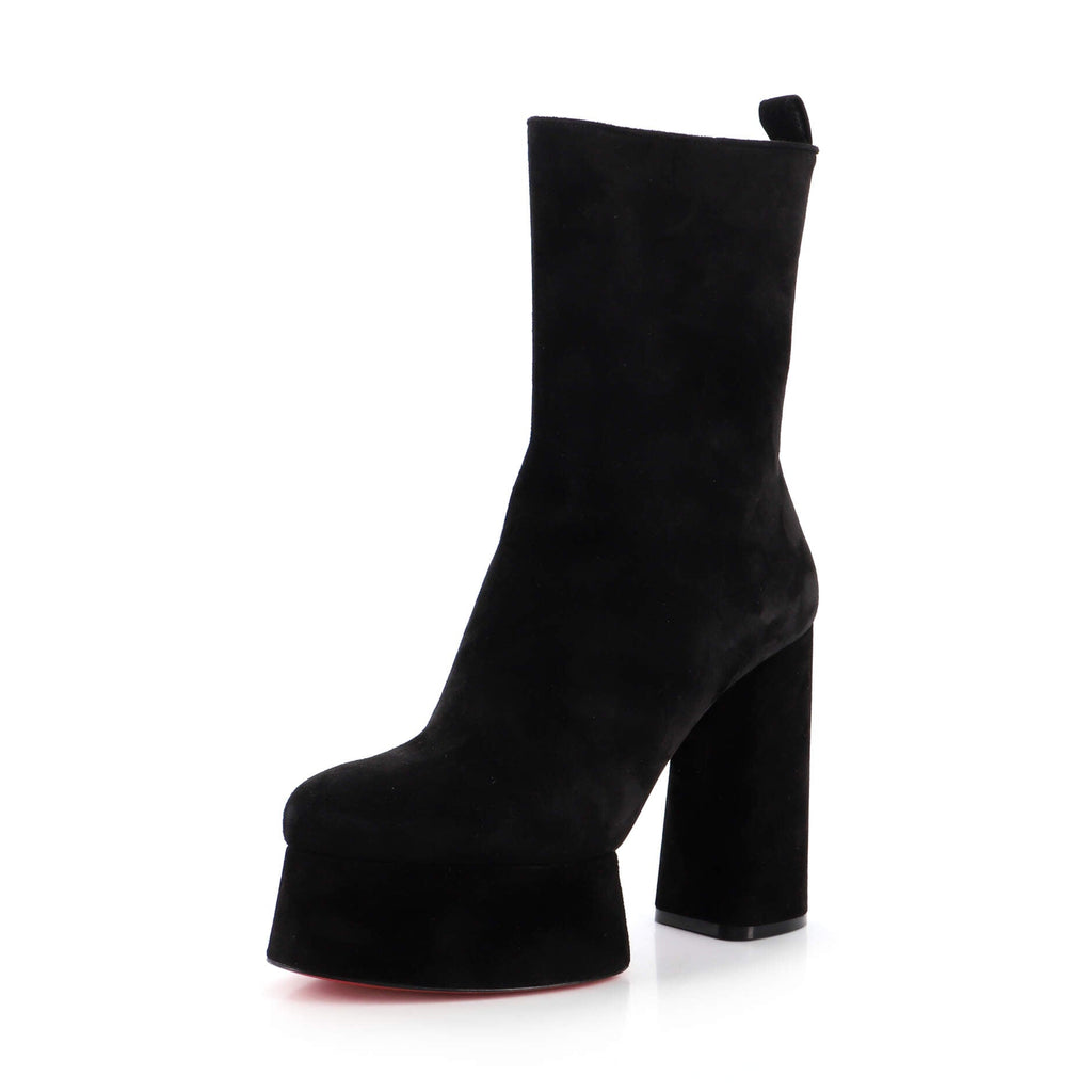 Women's Izamayeah Platform Boots Suede 130