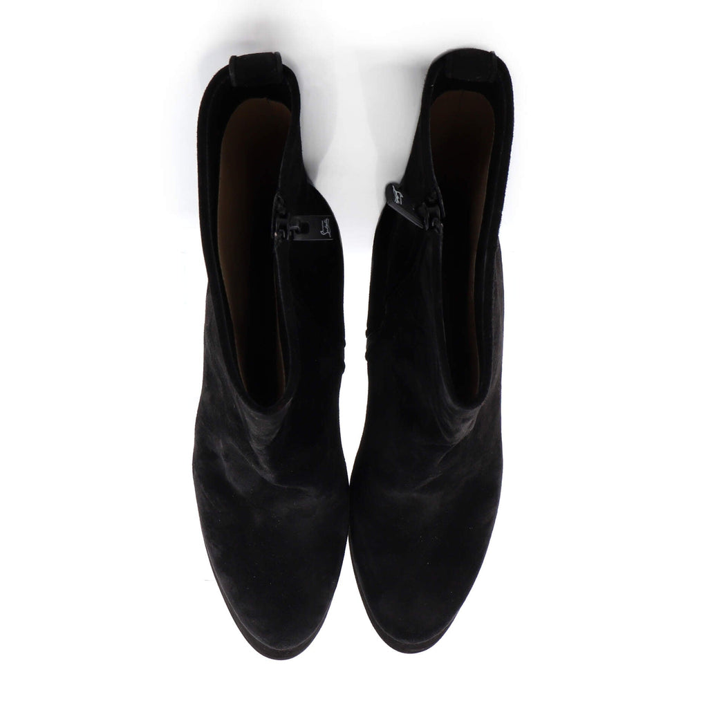 Women's Izamayeah Platform Boots Suede 130