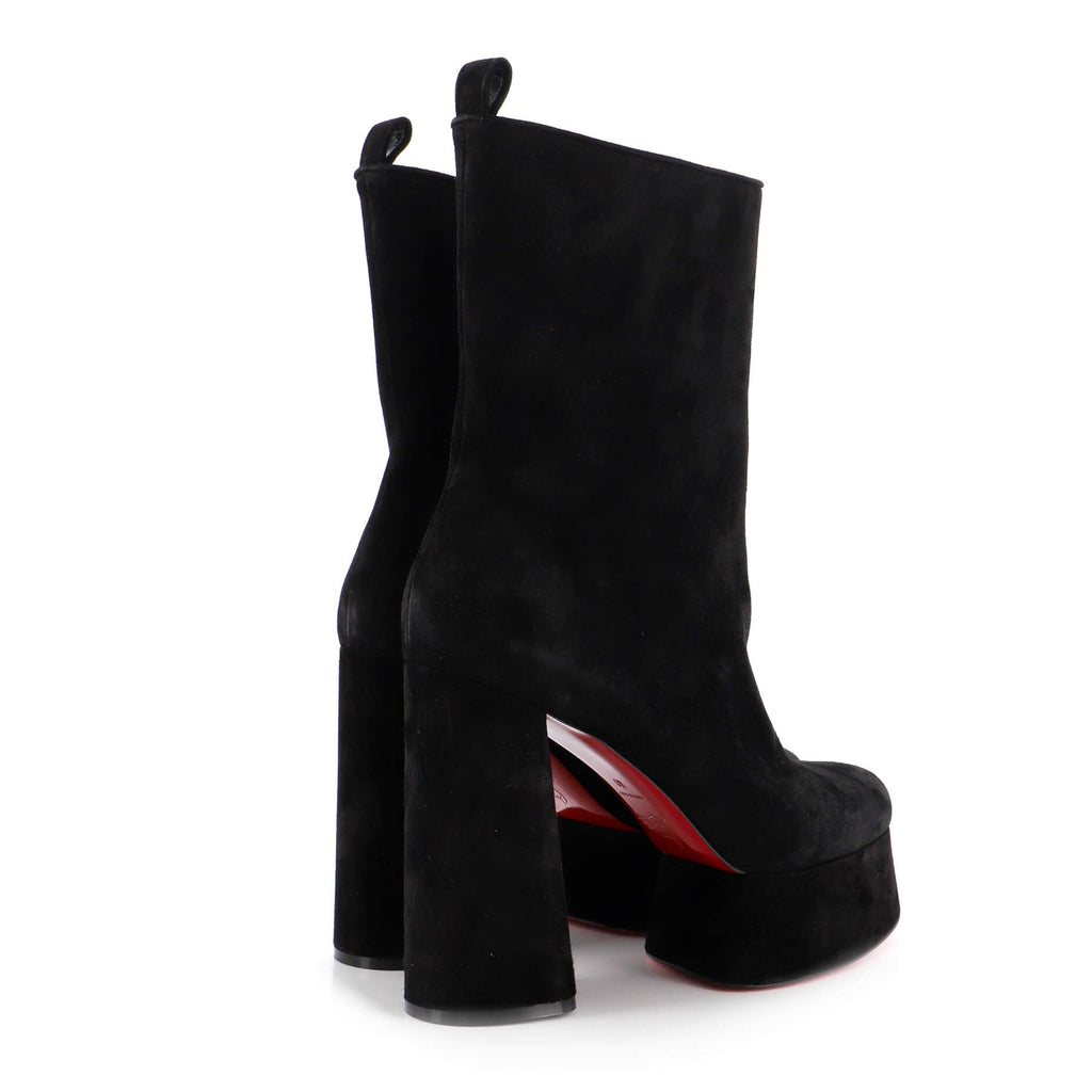 Women's Izamayeah Platform Boots Suede 130