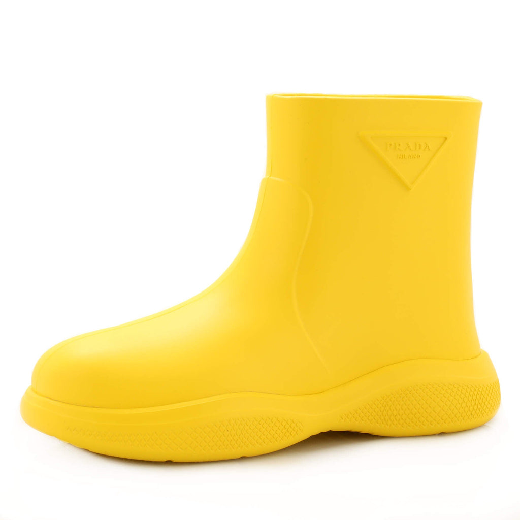 Women's Triangle Logo Rain Boots Rubber