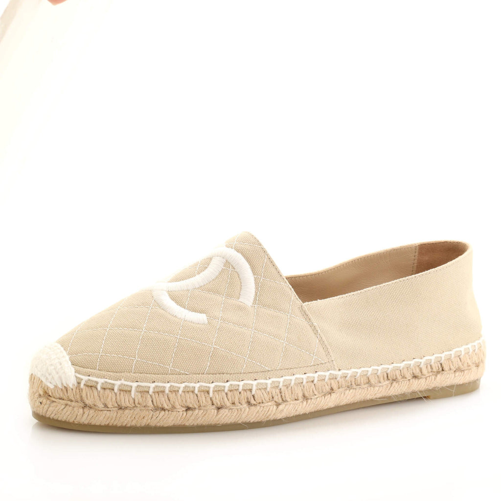 Women's CC Espadrilles Quilted Canvas
