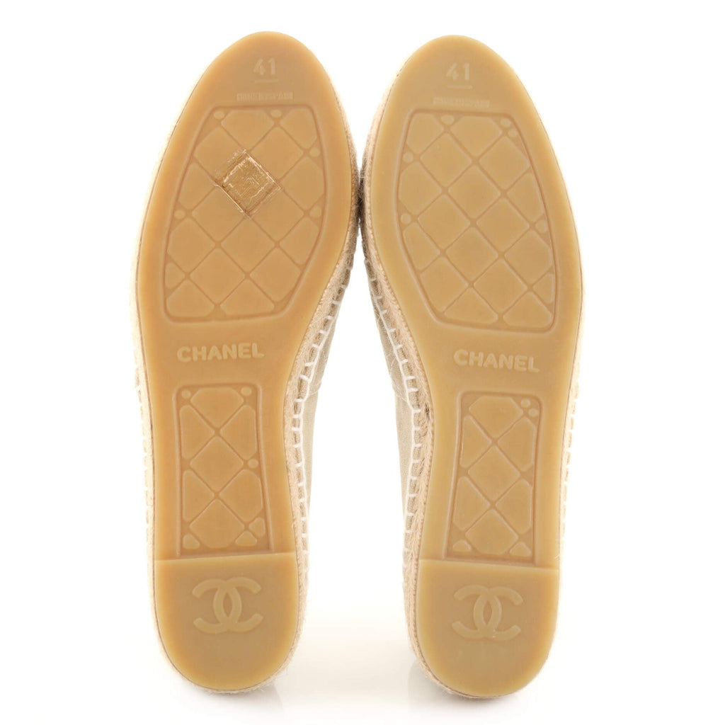 Women's CC Espadrilles Quilted Canvas